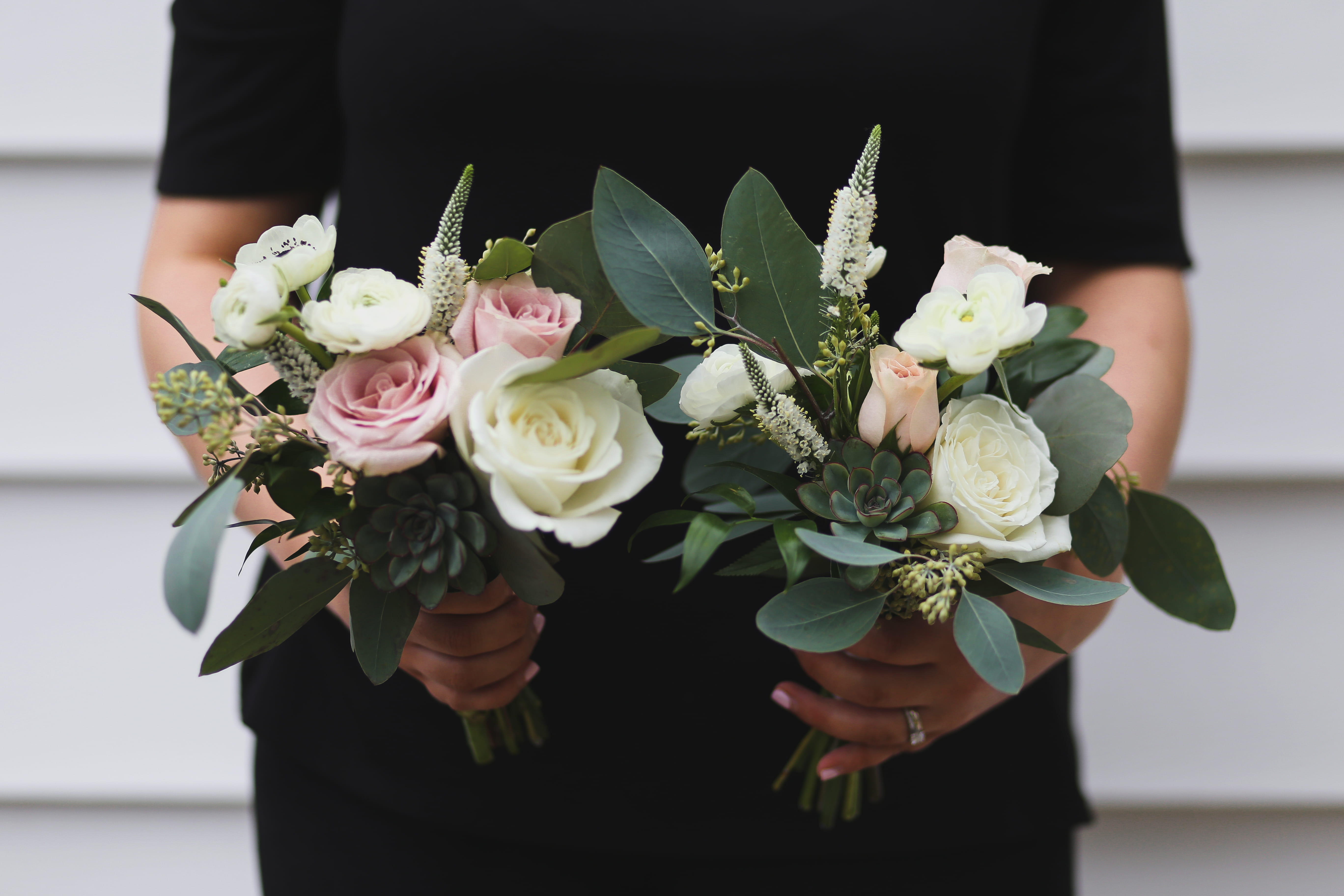 succulent, bridesmaid, flower, lousiana, floral, freshness, midsection, bunch of flowers, outdoors, person, bridetobe, weddingboquet, eucalyptu, wedding, HD Wallpaper