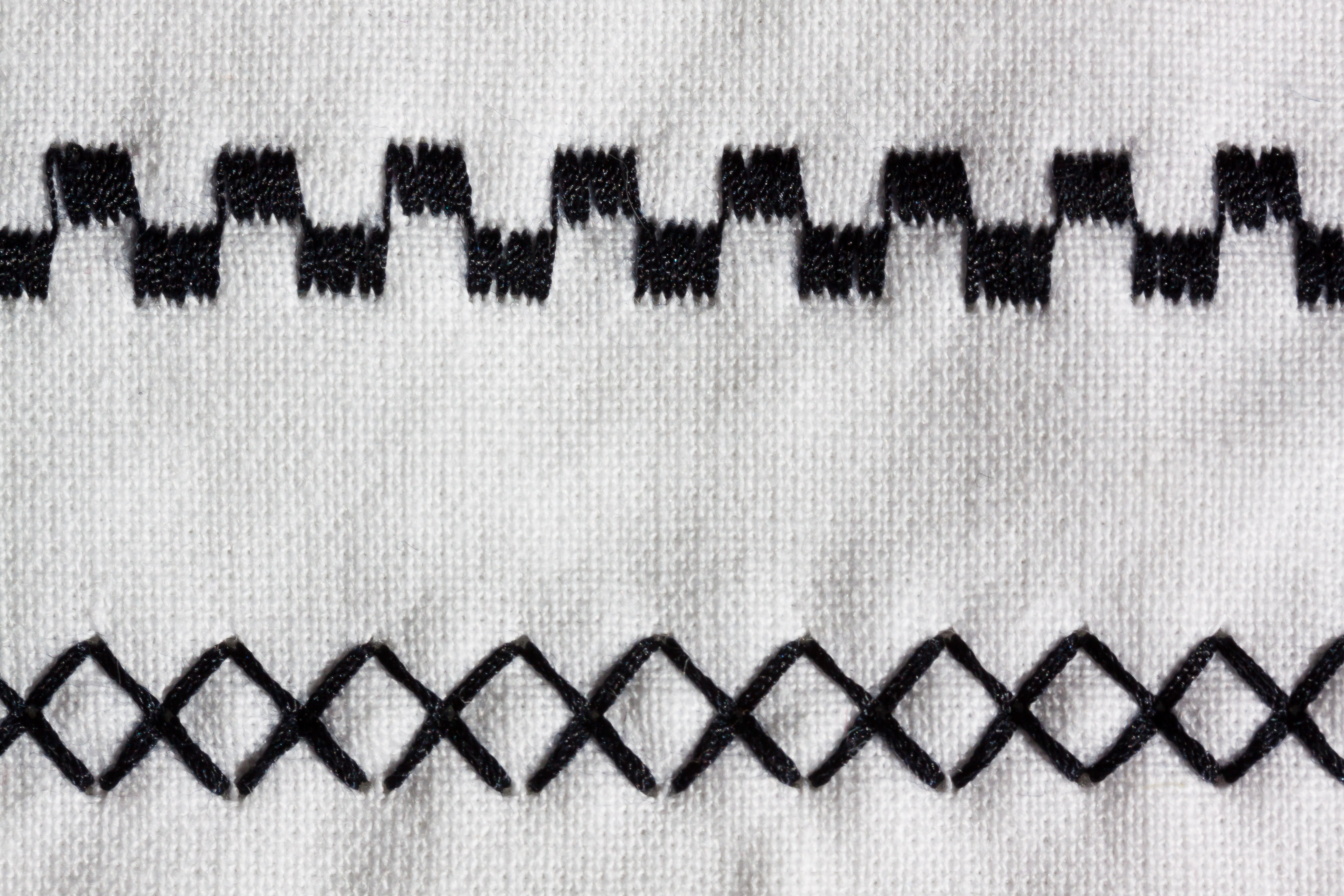 hand labor, diamond, 4K, four corner, business, sew, pattern, communication, gray, wool, embroidery, white, white color, close-up, black background, backgrounds, HD Wallpaper