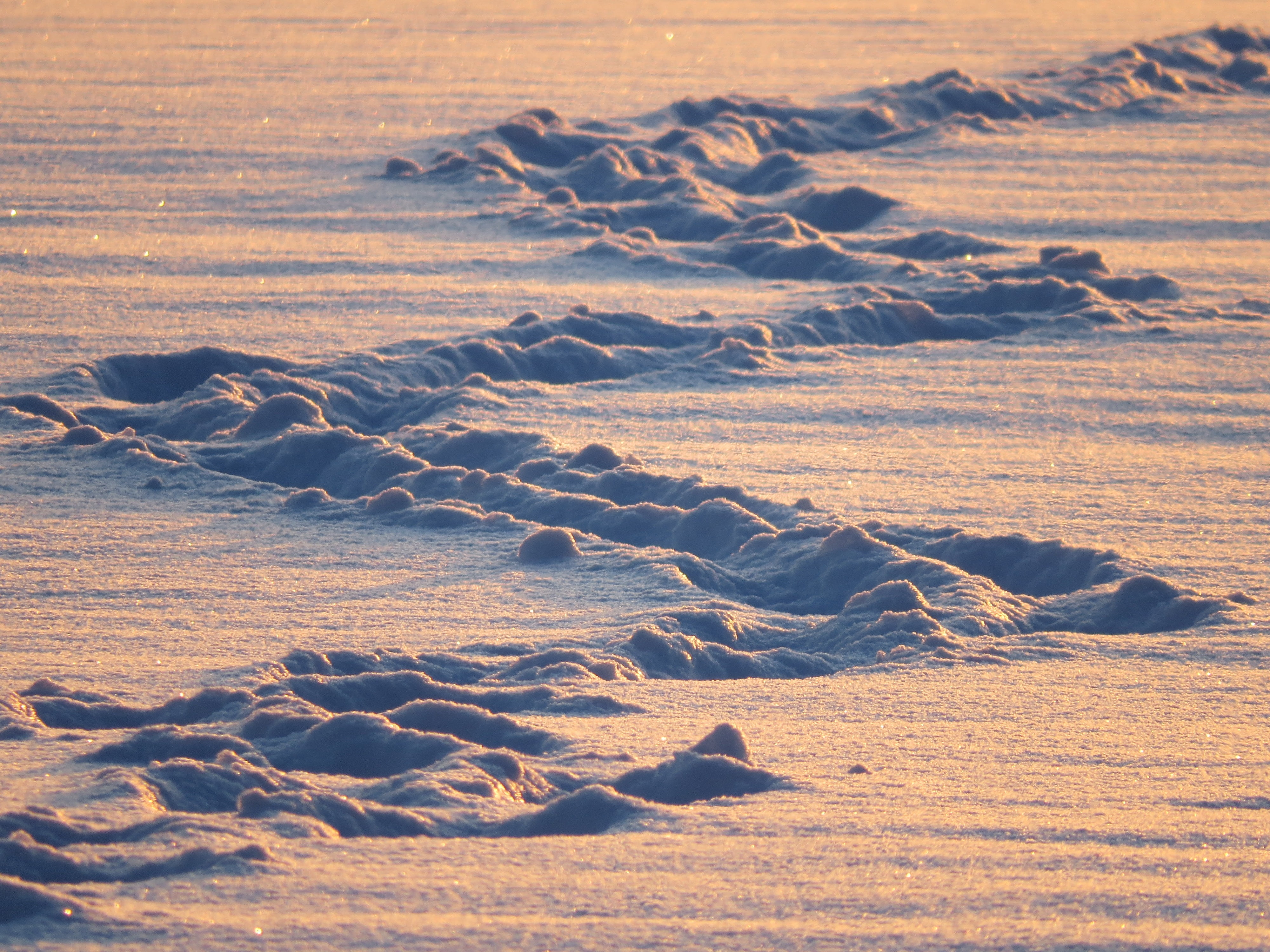 nature, sand, tranquil scene, winter, 4K, day, environment, zig zag, tranquility, traces, cold temperature, landscape, trails, high angle view, snow lane, HD Wallpaper