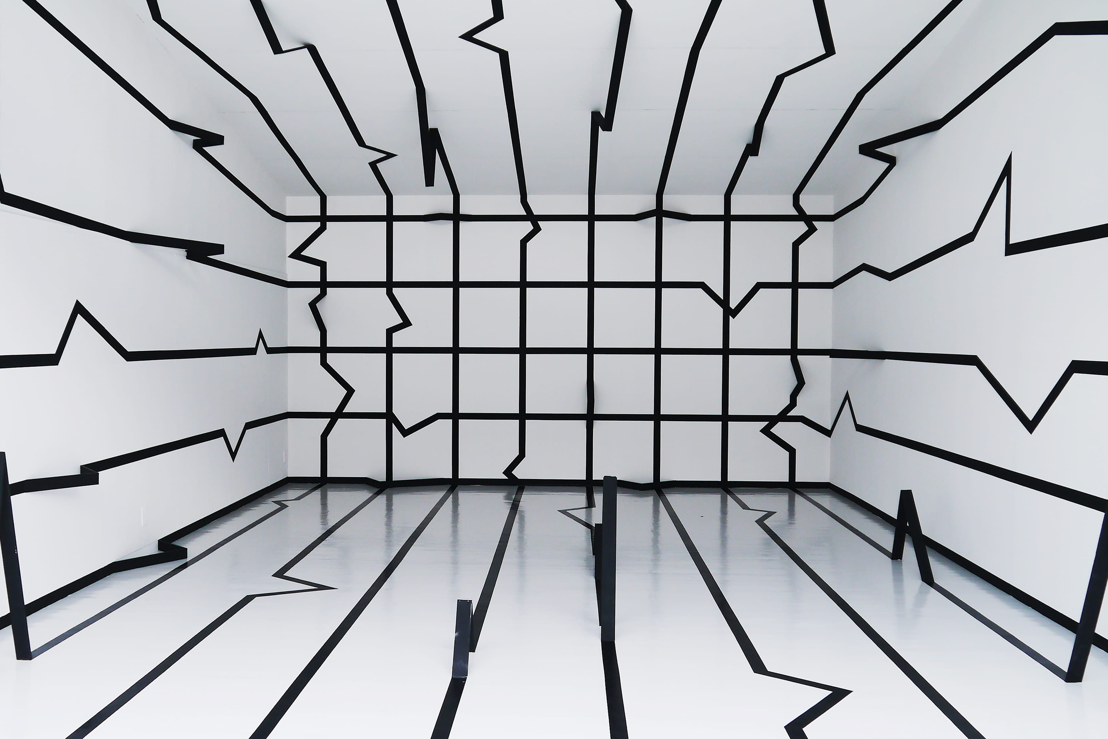 studio shot, installation, digital, shape, japan, directly below, mitoyo, indoors, awashima island, broken, glass - material, bnw, metal, backgrounds, close-up, HD Wallpaper