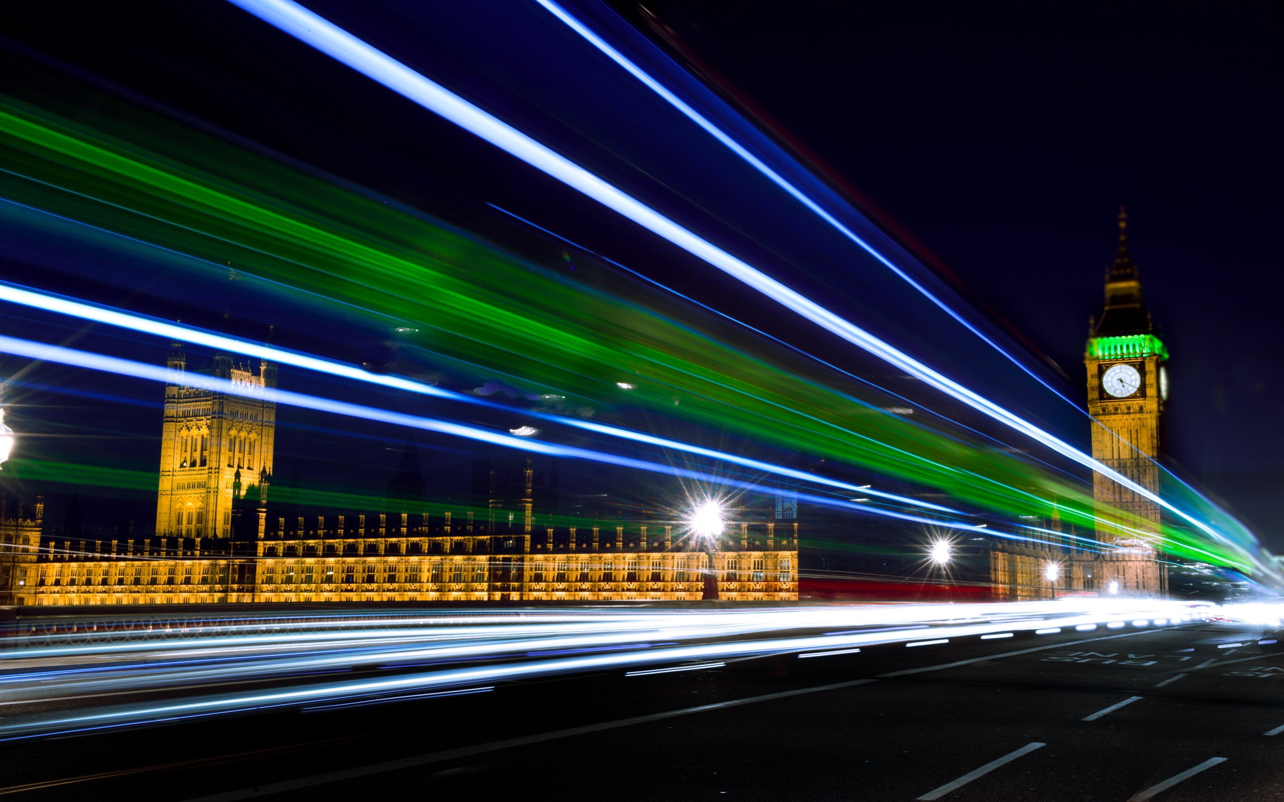 mode of Transport, city Life, london, movement, city Of Westminster, night, big Ben, 2K, transportation, tourism, elizabeth, long Exposure, urban Scene, HD Wallpaper