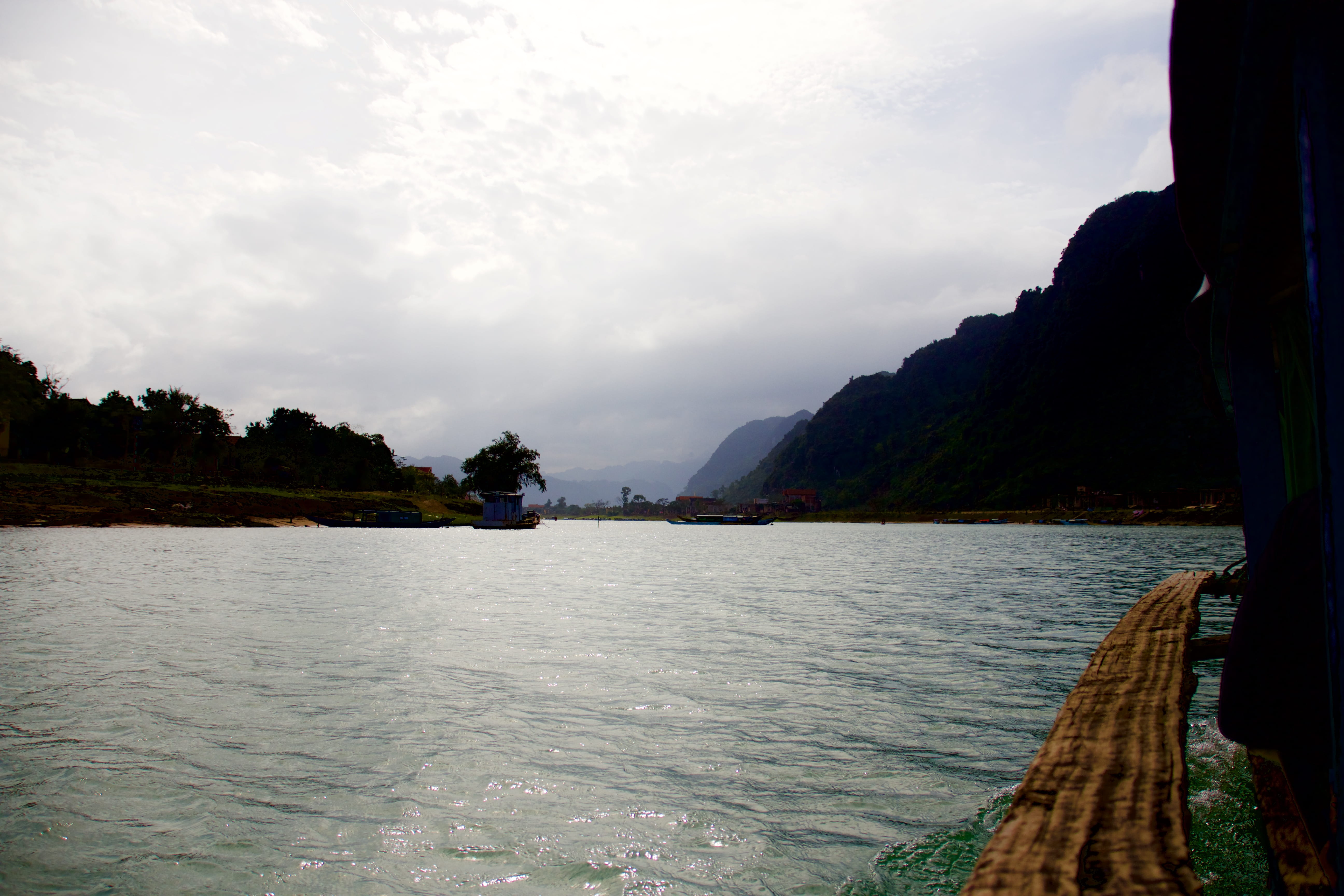 no people, vietnam, travel, river, nature, beauty in nature, outdoors, waterfront, tree, tranquility, water, boat, plant, sea, asia, non-urban scene, idyllic, HD Wallpaper