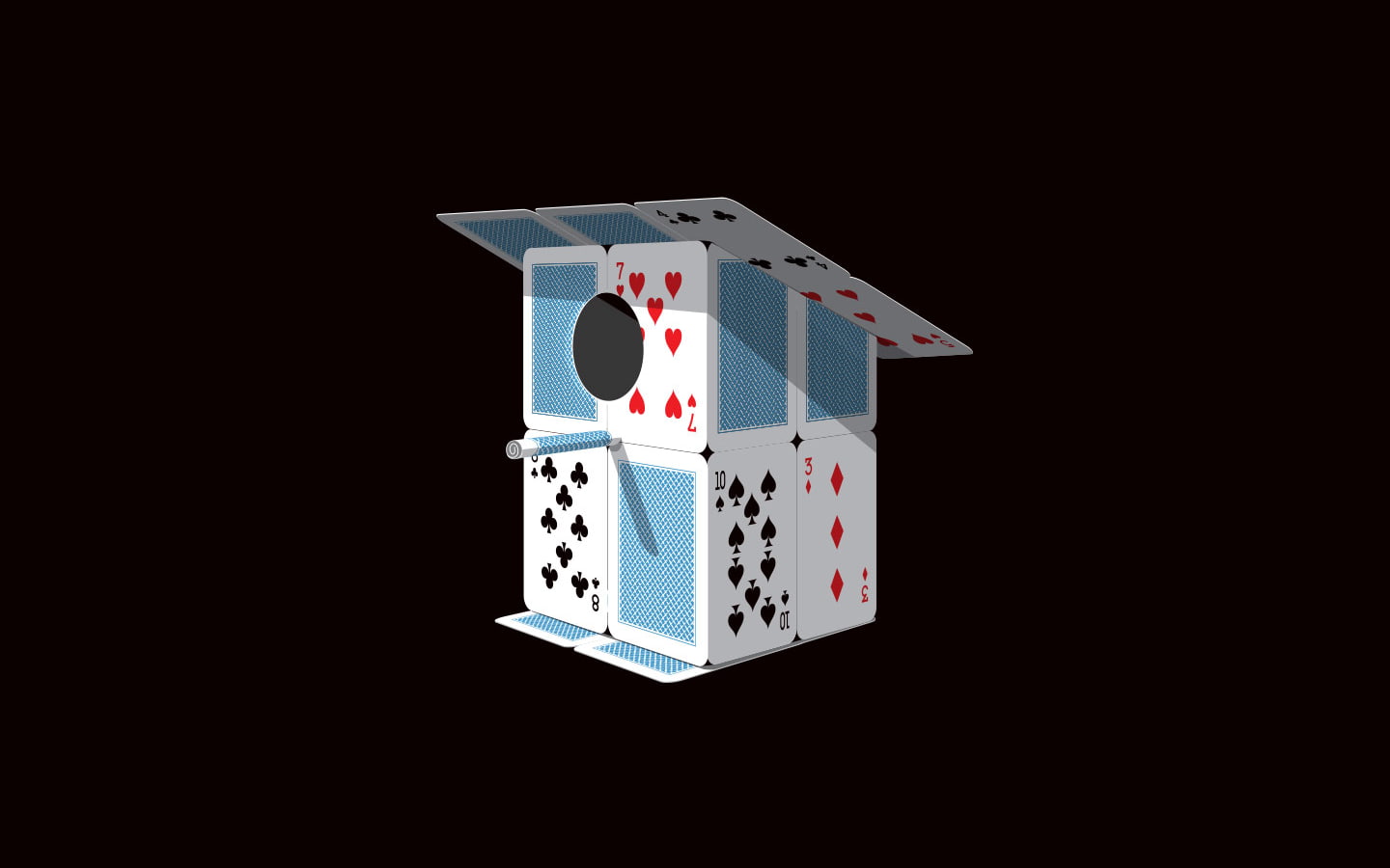 leisure games, single object, relaxation, cut out, arts culture and entertainment, game of chance, technology, black background, communication, 720P, luck, HD Wallpaper