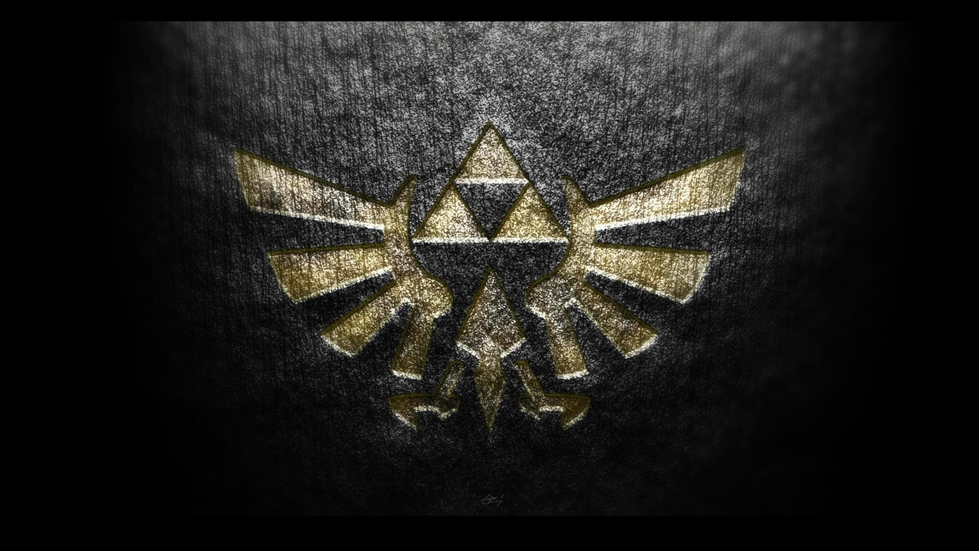 crest, zelda, legend, hyrule, 1080P, HD Wallpaper