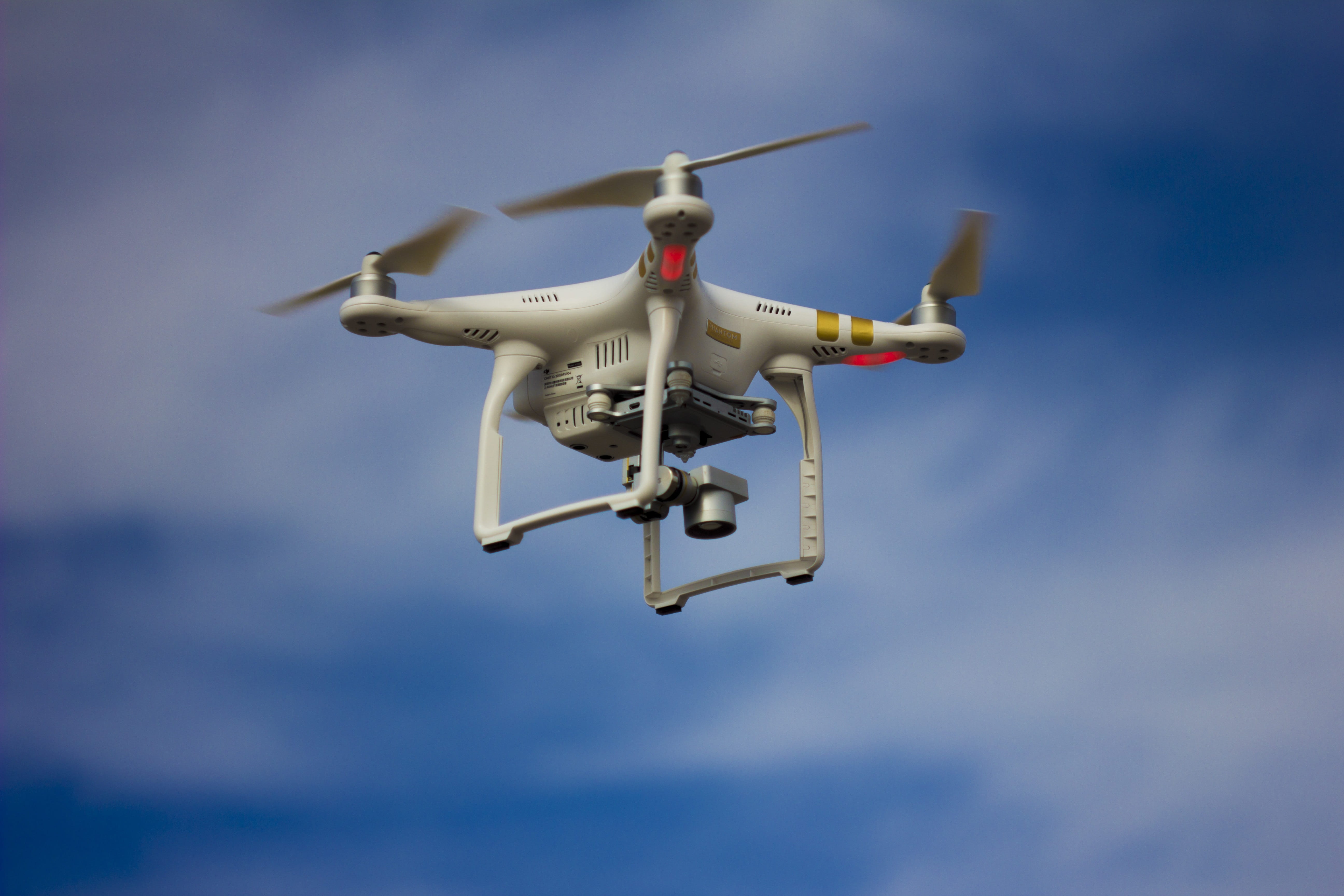 technology, quadrocopter, model, cloud - sky, remotely, video, drone, toys, blue, 5K, electronic, motion, mode of transportation, hobby, auto, leisure, HD Wallpaper