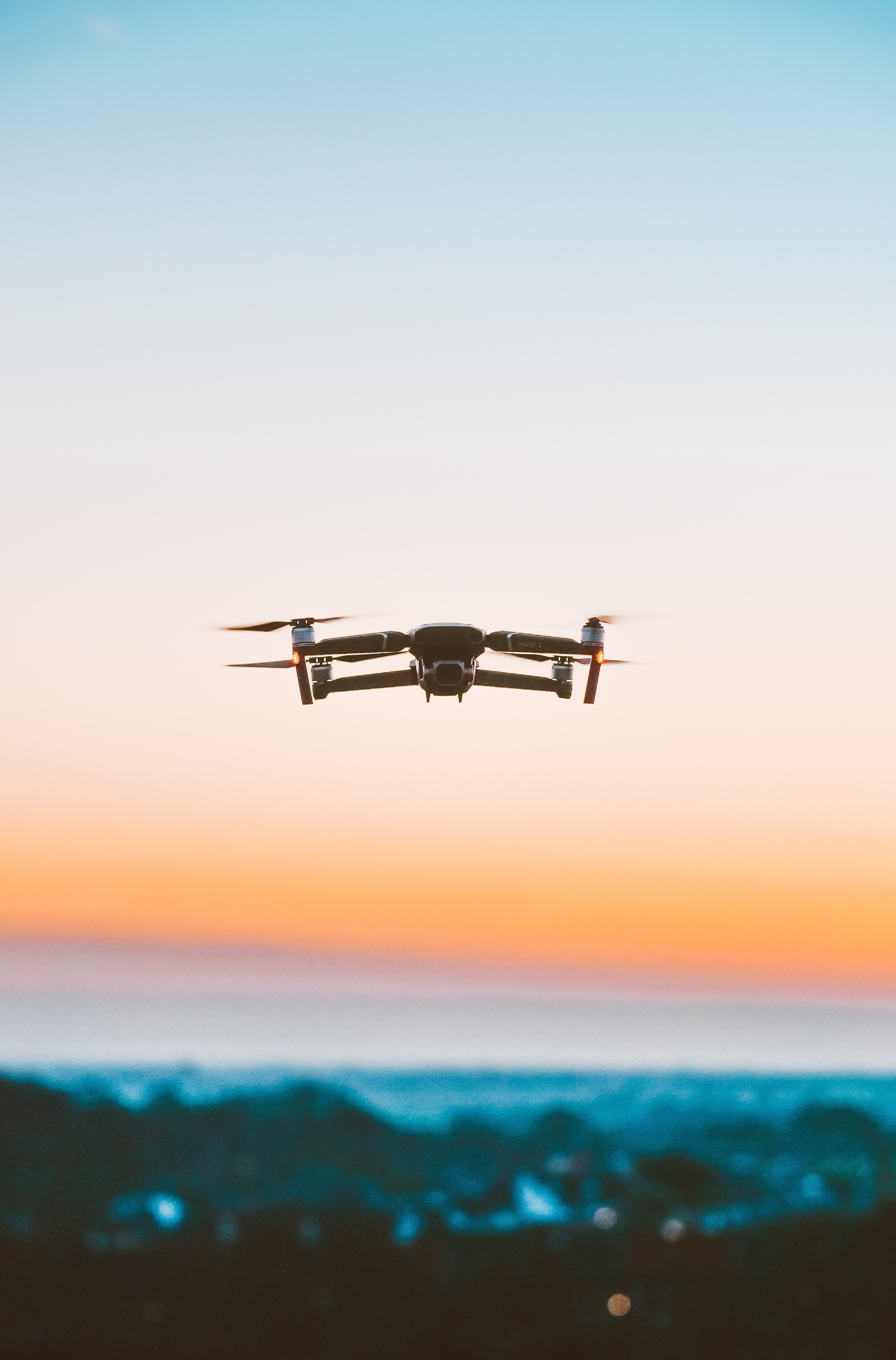 4K, quadrocopter, flight, drone, Phone HD Wallpaper