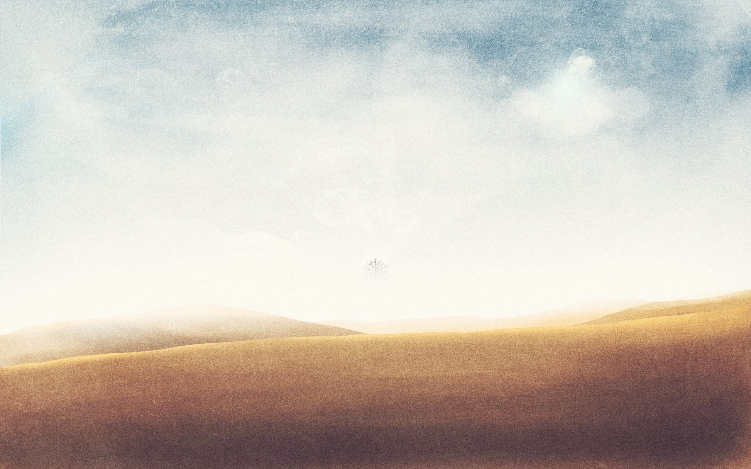 leather, sky, nature, padded, non-urban scene, framed, tranquility, idyllic, sunlight, bench, field, brown, land, cloud - sky, lens flare, no people, painting, HD Wallpaper