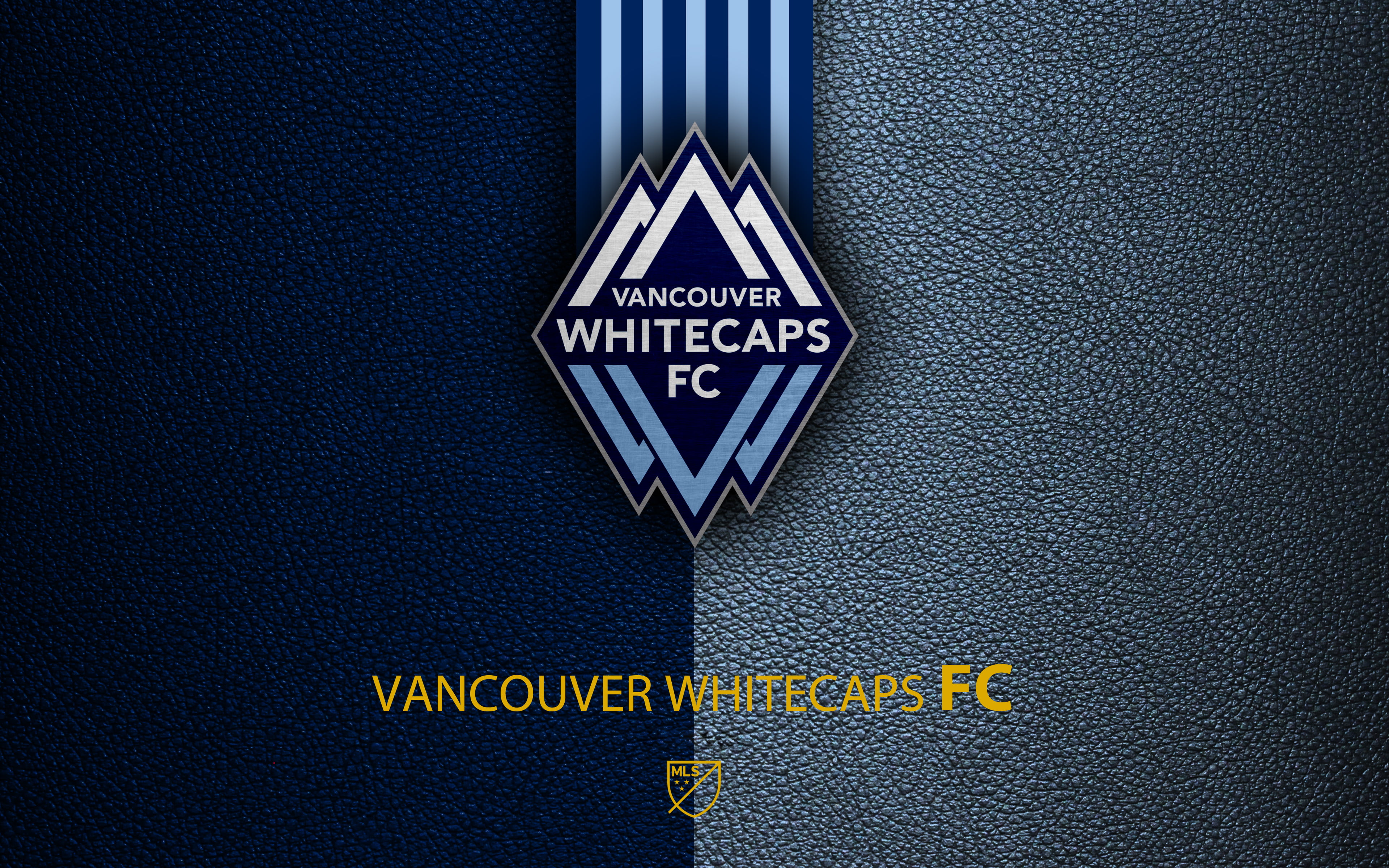 Logo, Soccer, MLS, 4K, Vancouver Whitecaps FC, Emblem, HD Wallpaper