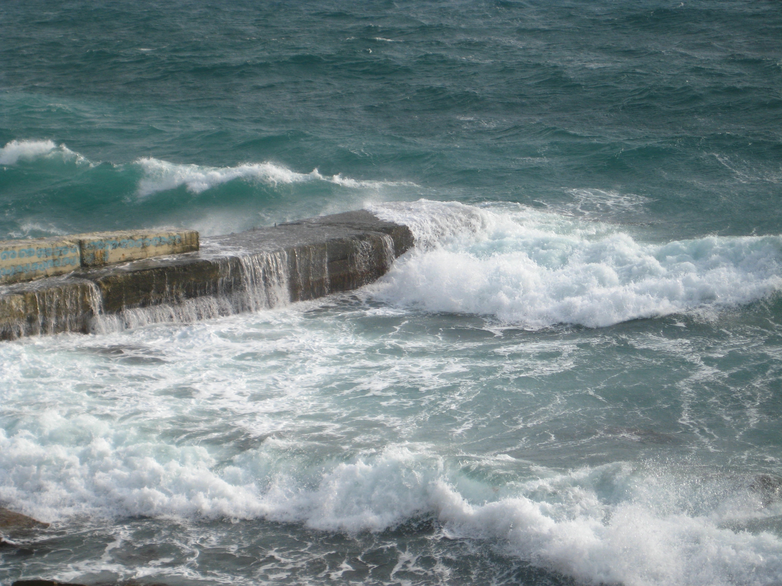 rock, power, sport, nature, surfing, travel, waterfront, groyne, ocean, motion, cutwater, land, flowing water, hitting, pebble, scenics - nature, outdoors, HD Wallpaper