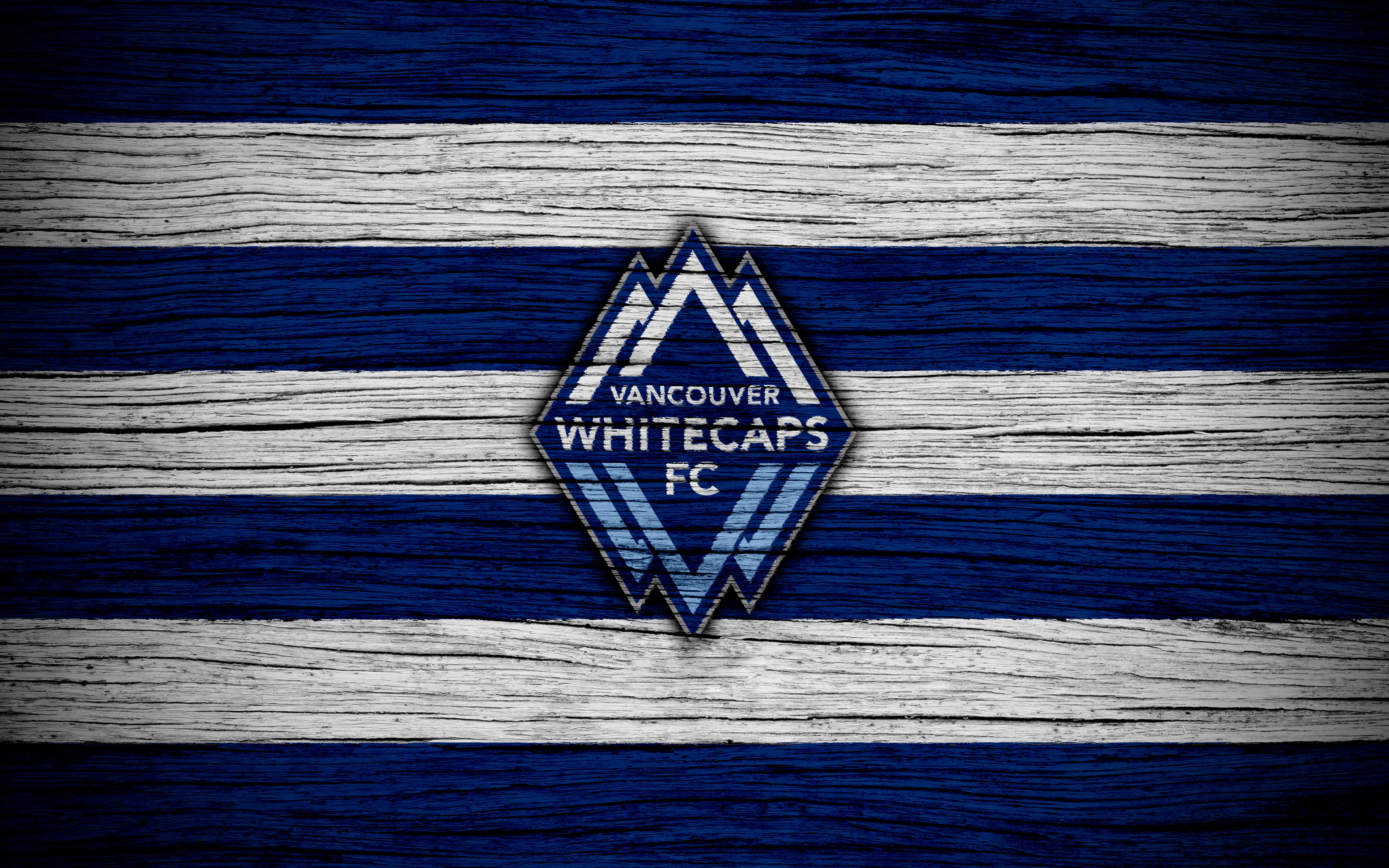 Soccer, MLS, Emblem, 4K, Logo, Vancouver Whitecaps FC, HD Wallpaper