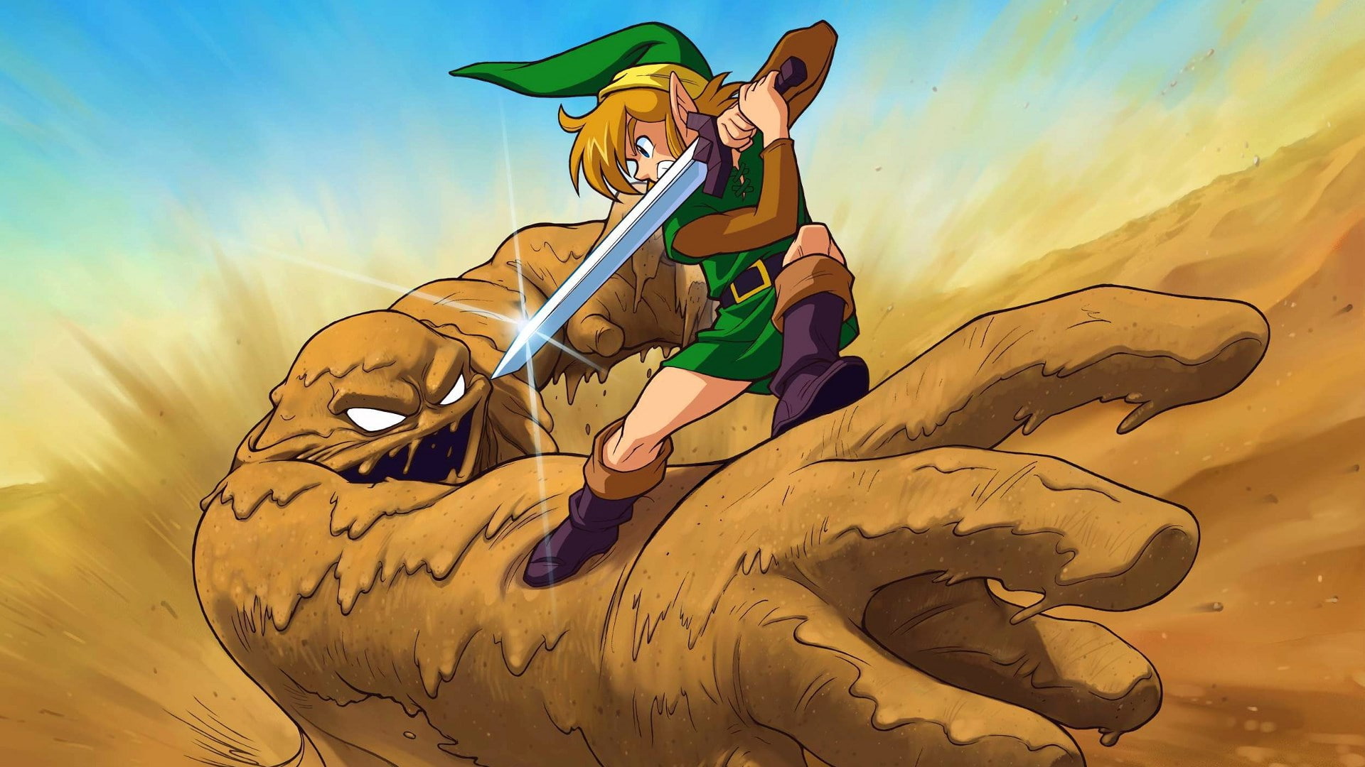 1080P, the legend of zelda a link to the past, HD Wallpaper