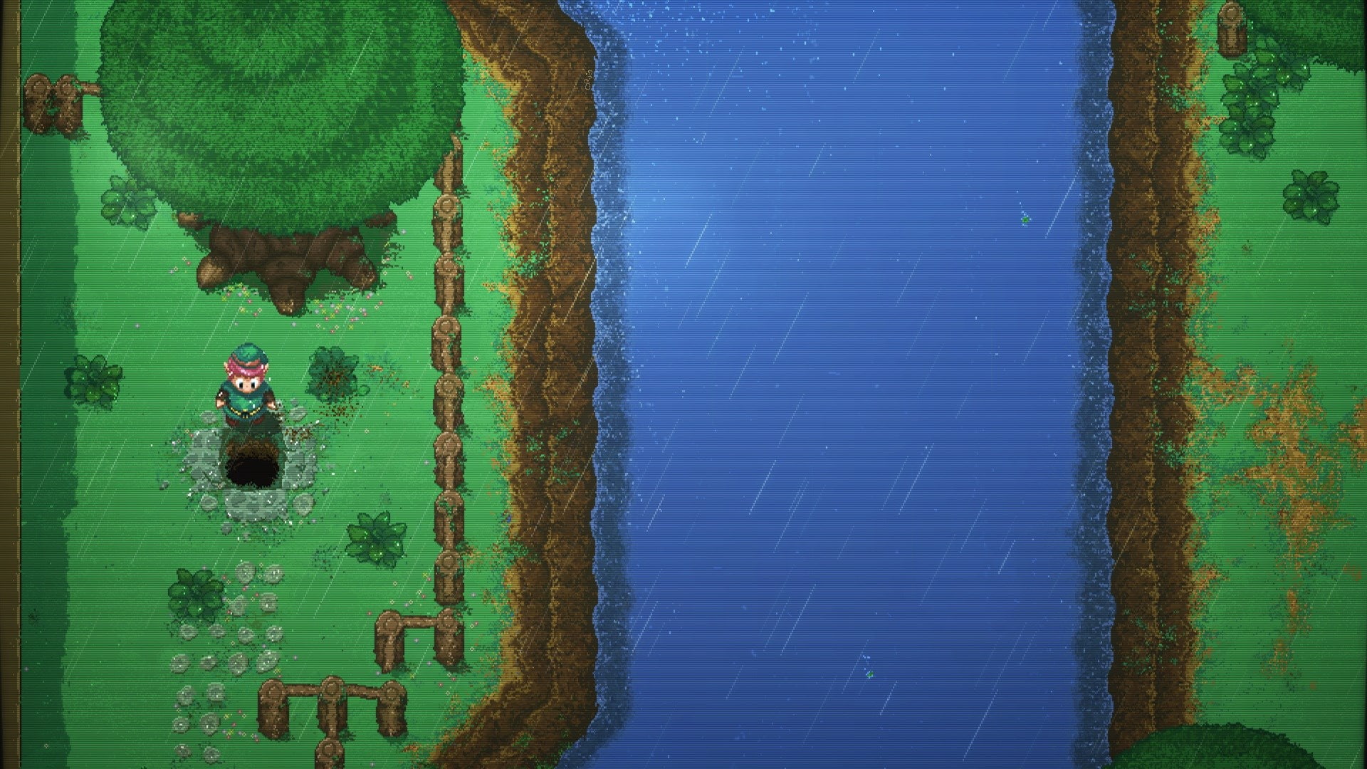 the legend of zelda a link to the past, pool, no people, beauty in nature, high angle view, swimming pool, directly above, blue, outdoors, day, green color, HD Wallpaper