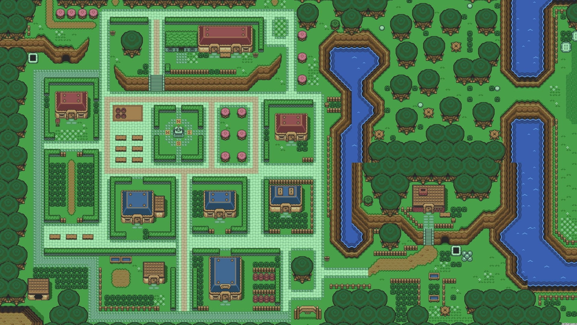 the legend of zelda a link to the past, 1080P, HD Wallpaper