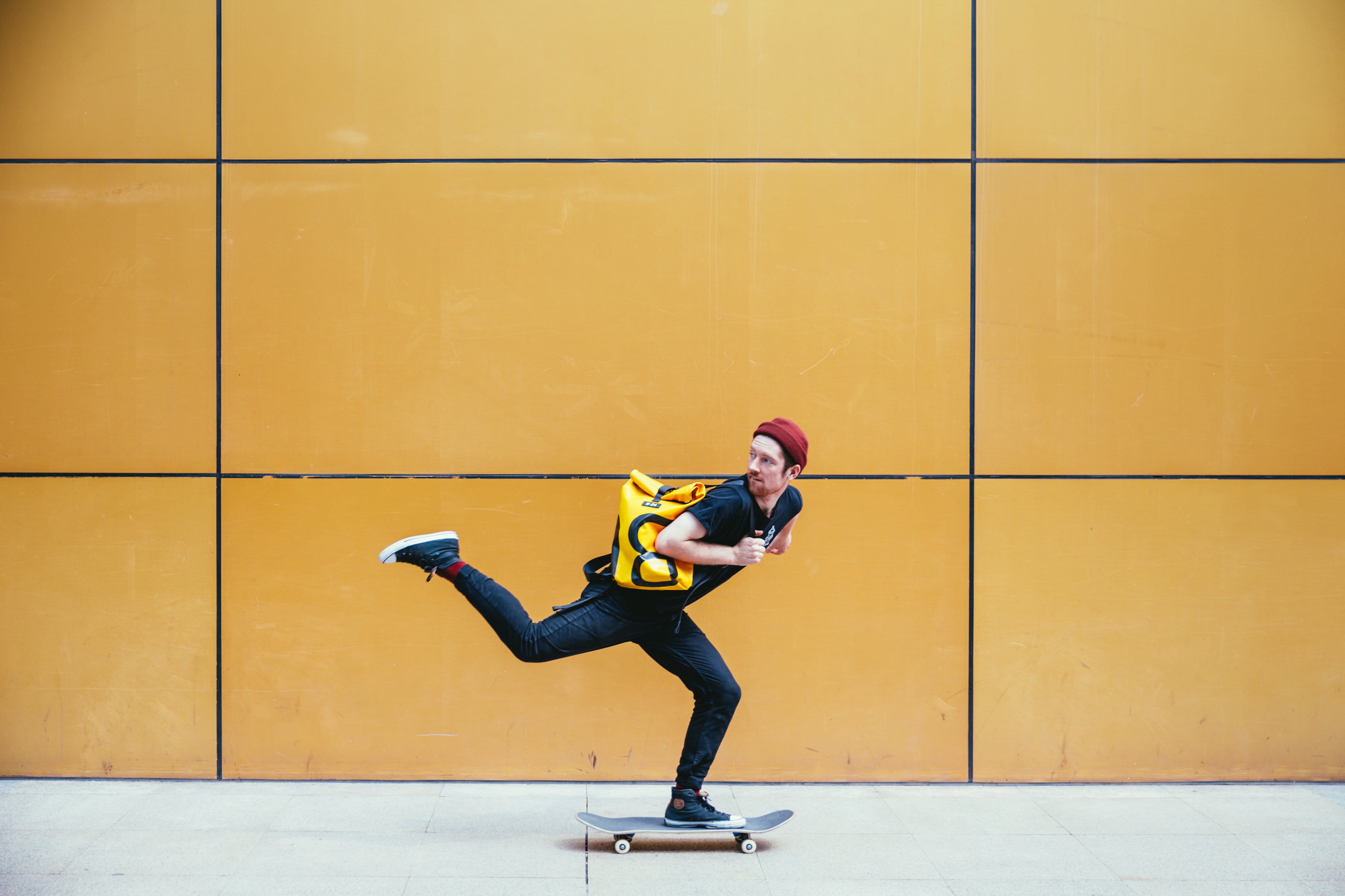 4K, Recreation, architecture, leisure activity, human arm, photo, past, clothing, adult, rides, Mens Fashion, women, young women, full length, skateboarder, HD Wallpaper