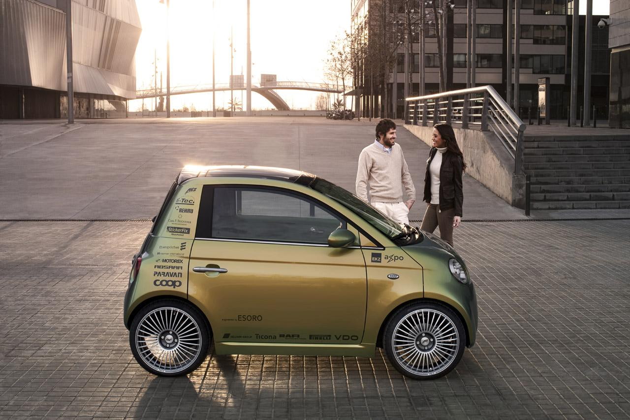 motor vehicle, couple - relationship, rinspeed, 720P, building exterior, standing, real people, outdoors, transportation, uc, two people, young adult, HD Wallpaper