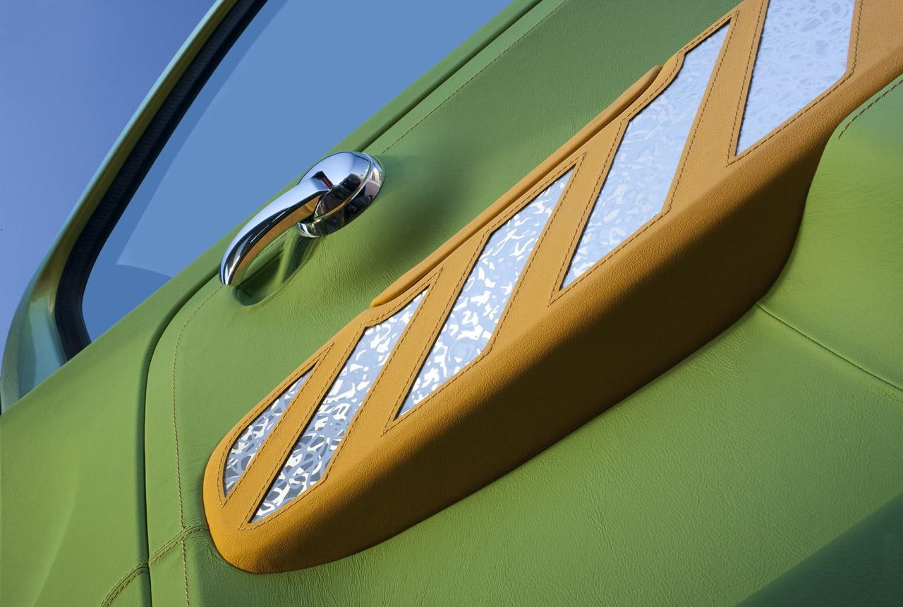 rinspeed, land vehicle, car, high angle view, 720P, wireless technology, communication, indoors, motor vehicle, nature, reflection, shiny, uc, day, yellow, HD Wallpaper