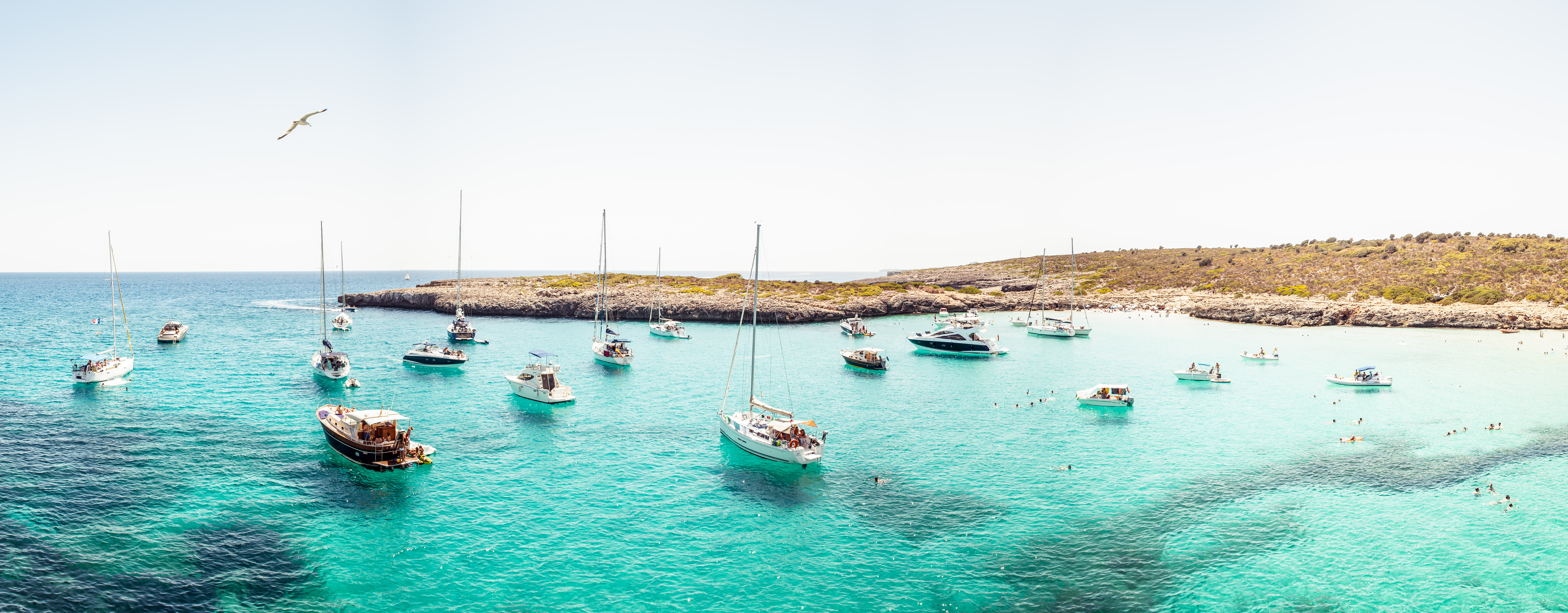 sail, beach, 8K, the ocean, Andrés Nieto Porras, panorama, yacht, photographer, photo, boat, Paradise, island, HD Wallpaper