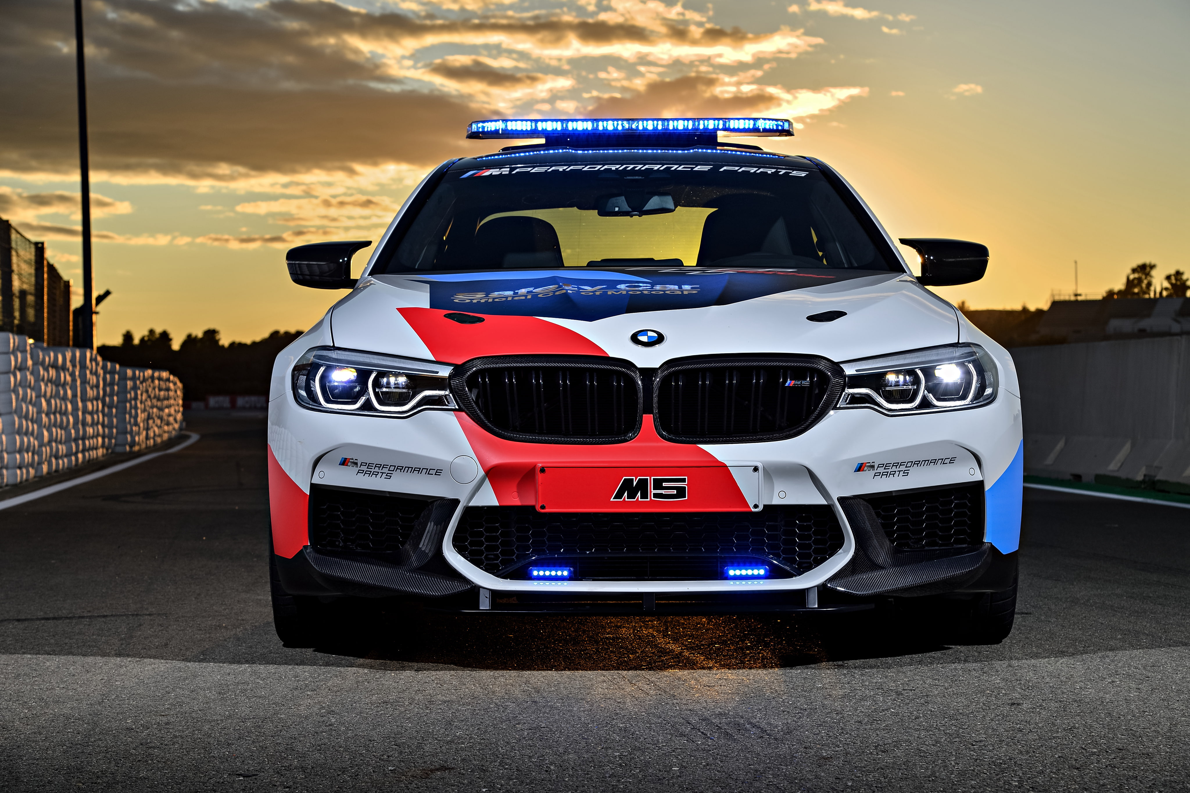 4K, 4K, 2018, BMW M5 MotoGP Safety Car, HD Wallpaper