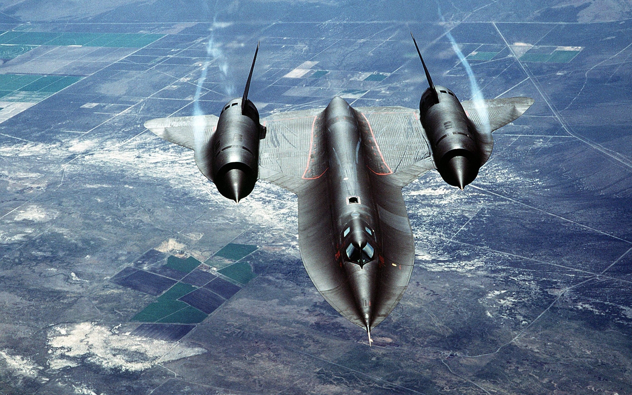 jet, 2K, sr, Clouds, Flying, Blackbird, fighter, HD Wallpaper
