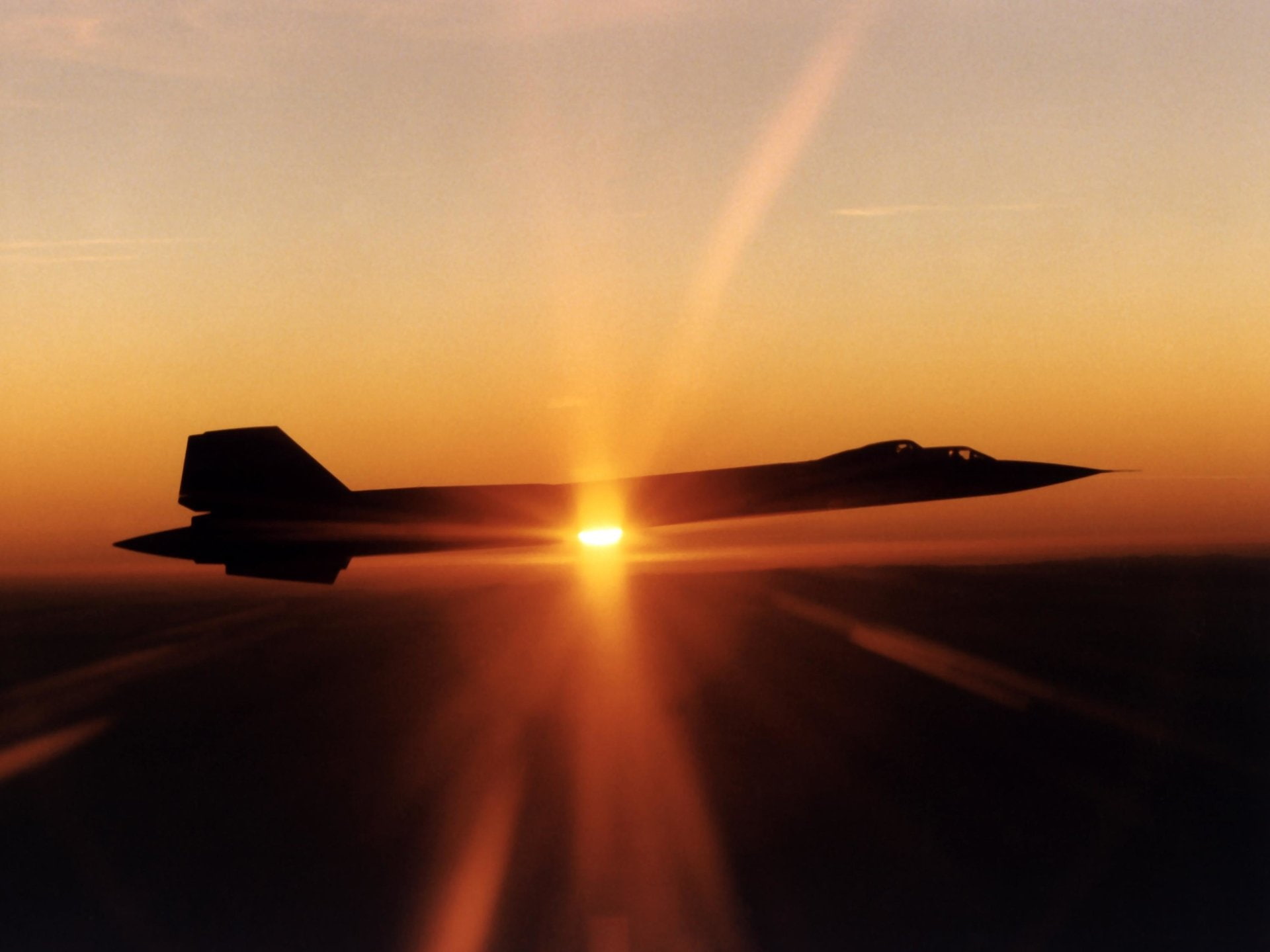 1080P, Lockheed SR-71 Blackbird, Military Aircrafts, HD Wallpaper