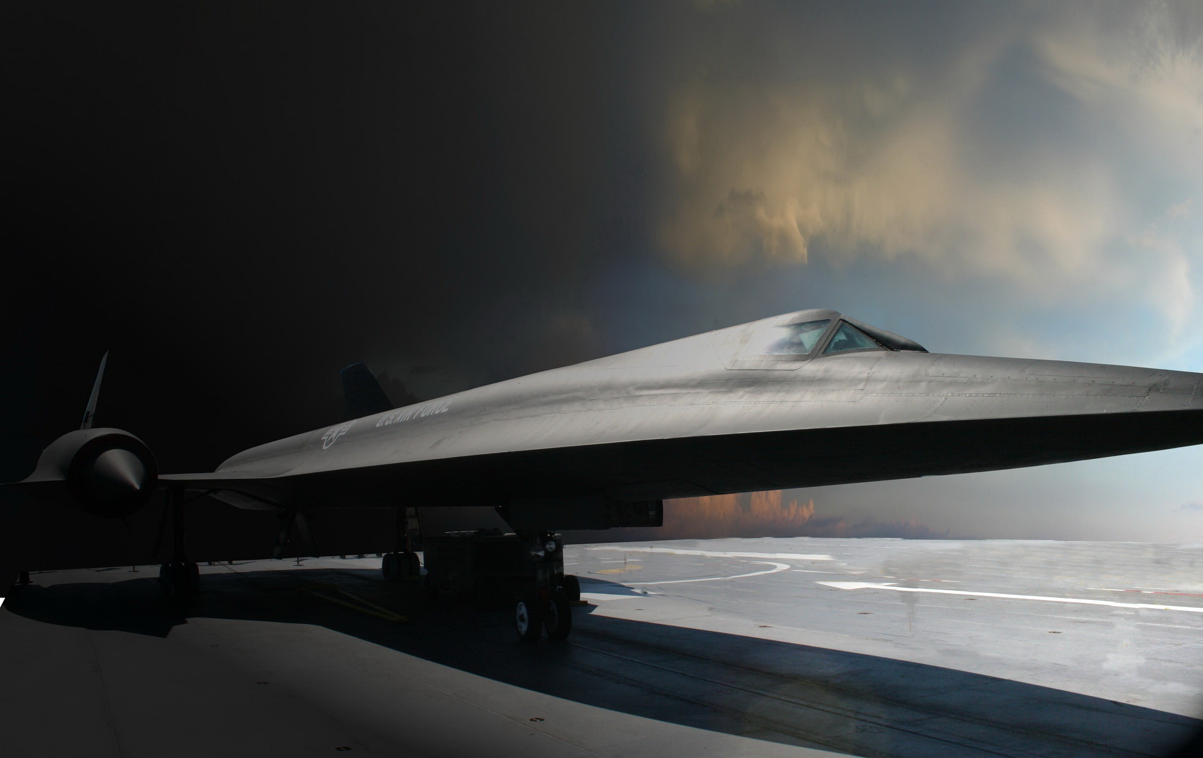 Lockheed SR-71 Blackbird, Military Aircrafts, Aircraft, 1080P, HD Wallpaper