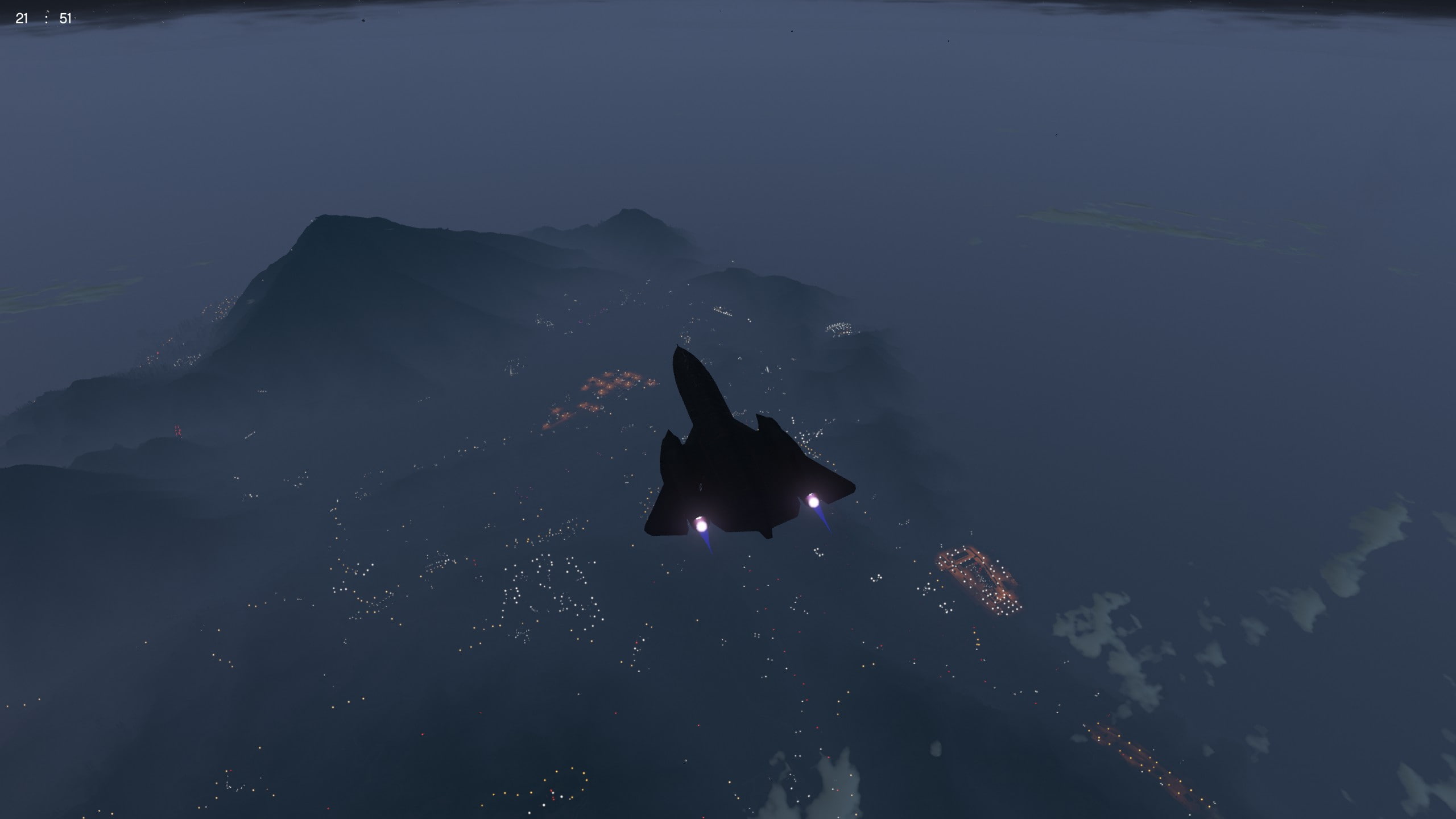 71 Blackbird, 2K, video games, Grand Theft Auto V, Lockheed SR, aircraft, HD Wallpaper