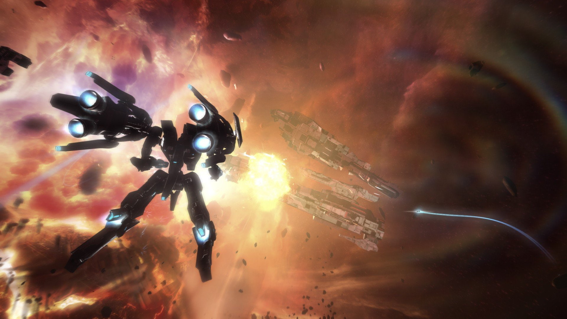 1ssz, flight, simulator, 1080P, combat, spaceship, space, suit, sci, strike, mecha, HD Wallpaper