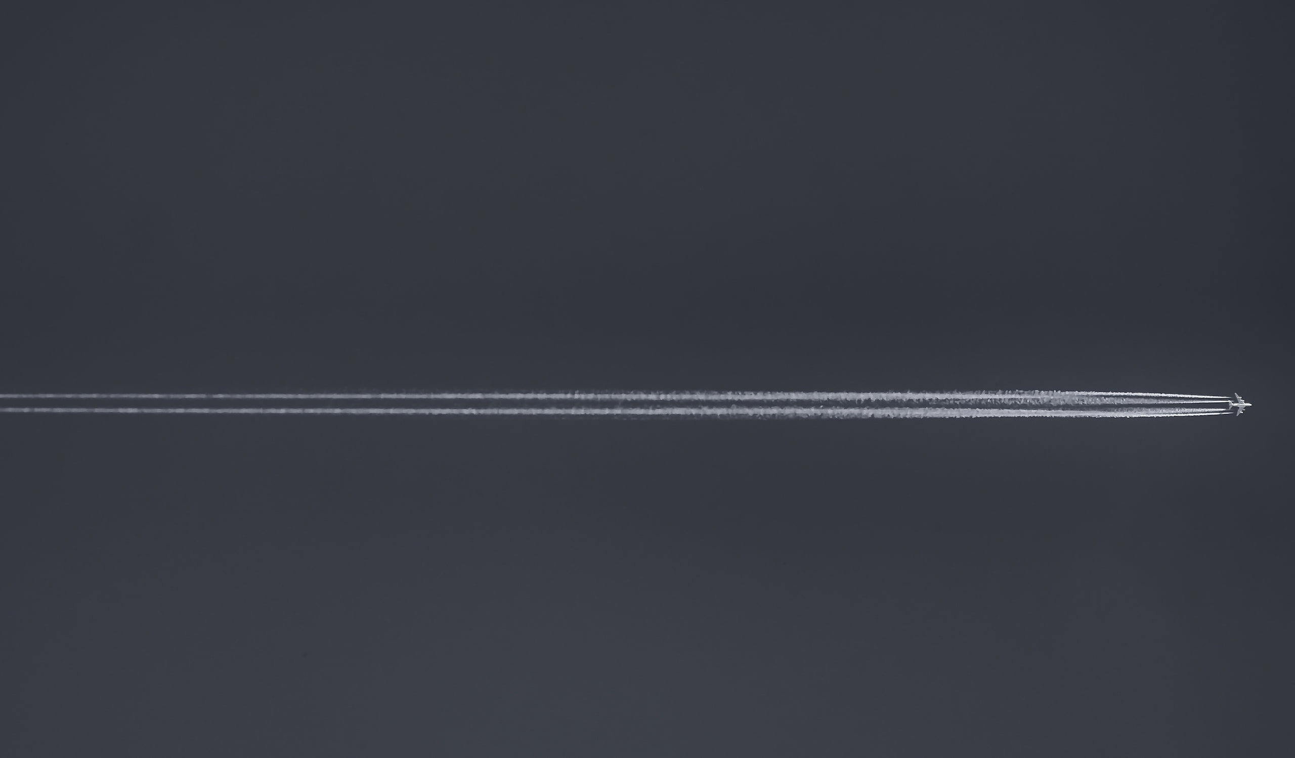 simplicity, studio shot, airplane, cloud - sky, white, the plane, empty, 2K, copy space, indoors, flying, black background, motion, no people, looking, HD Wallpaper