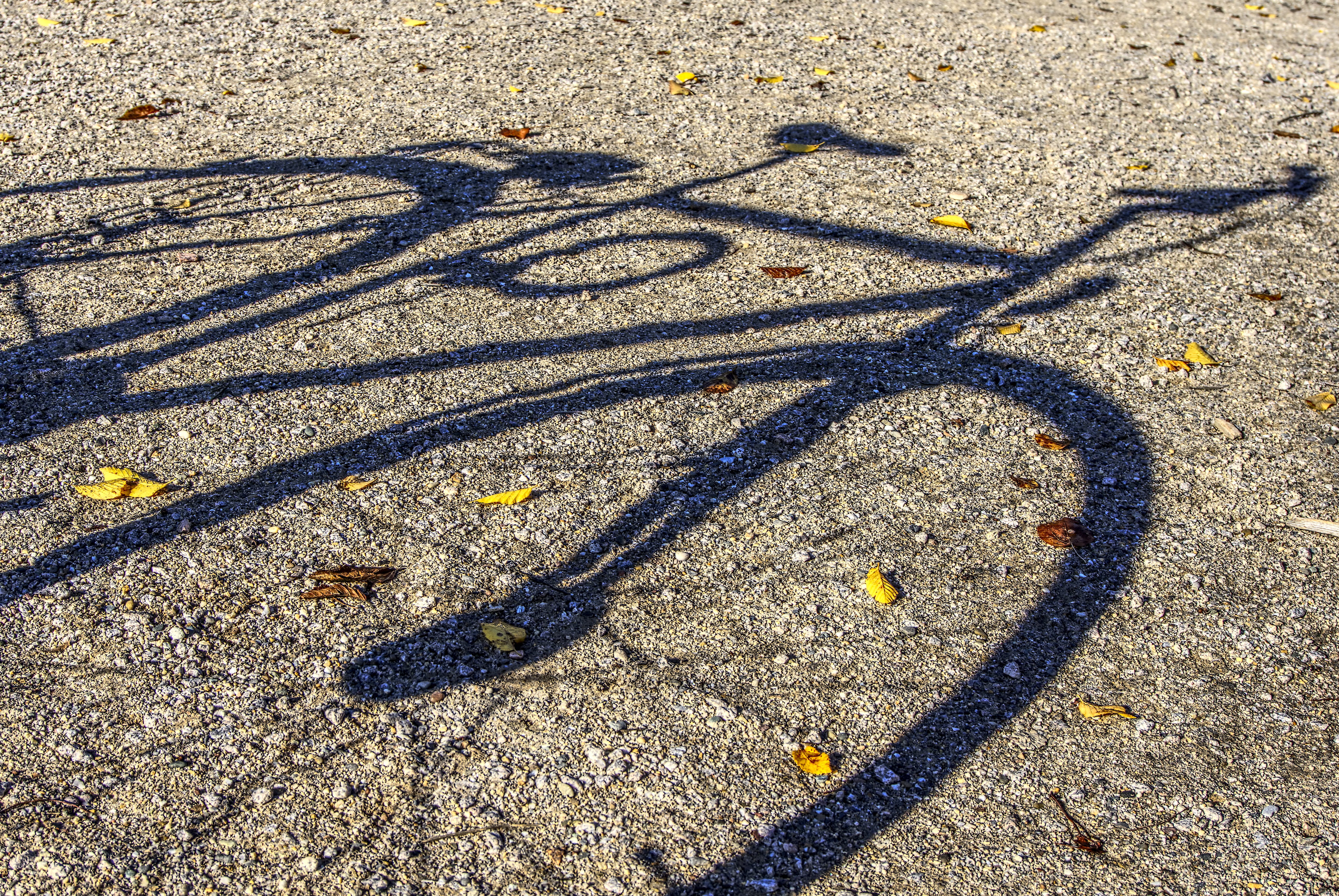 contrast, bike, bicycle, gravel, sign, no people, 5K, art and craft, city, land, day, hispanic, cycling, silhouette, pattern, hdr, sunlight, full frame, HD Wallpaper