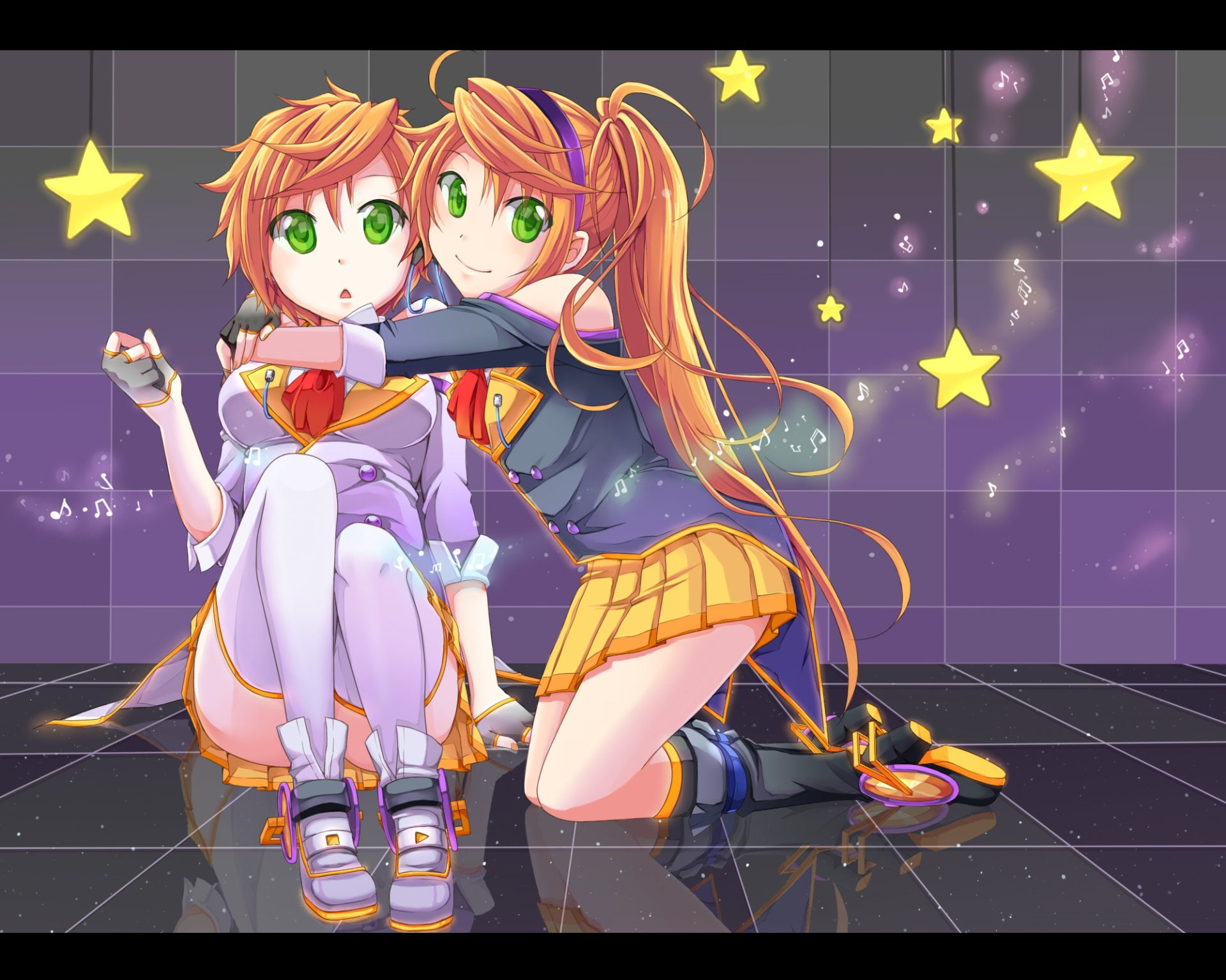 kanon (Vocaloid), Anime, Vocaloid, 1080P, Anon (Vocaloid), HD Wallpaper