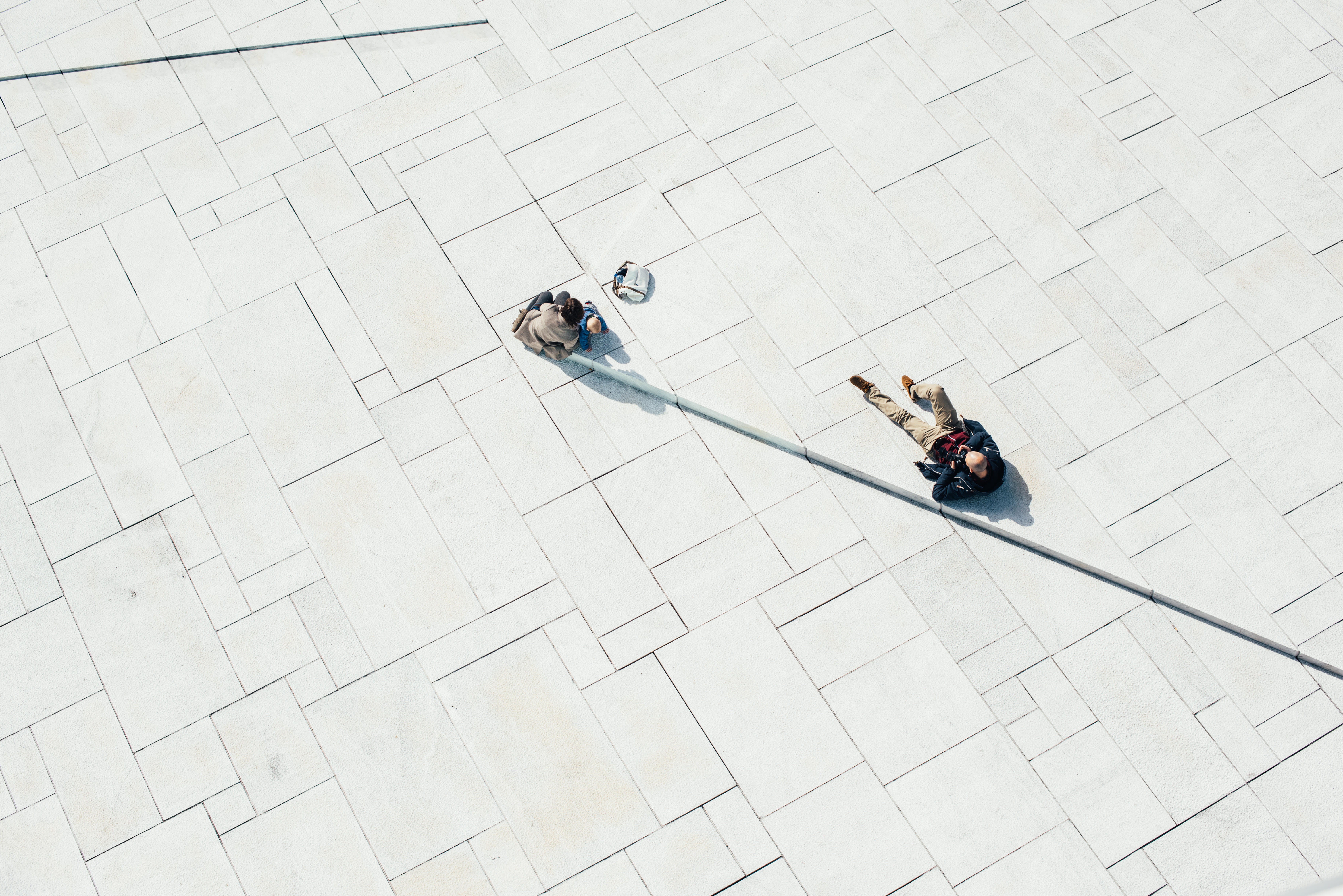 high Angle View, jacket, women, manual Worker, working, gray, lifestyles, planning, tiled Floor, adults only, people, day, two people, occupation, real people, HD Wallpaper