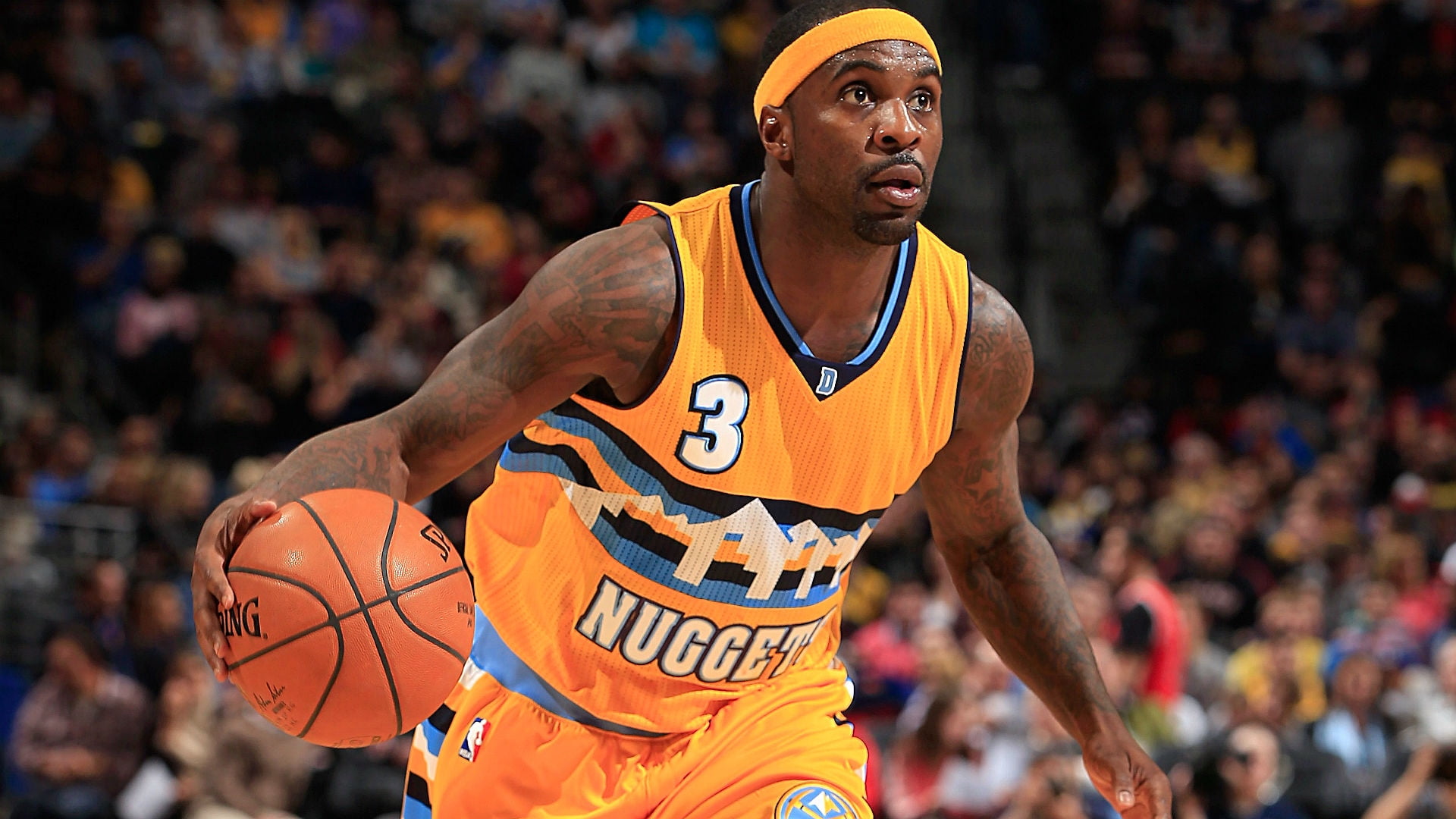 crowd, sport, stadium, stage, emotion, portrait, adult, competition, lawson, spectator, basketball uniform, performance, denver nuggets, one person, looking at camera, HD Wallpaper