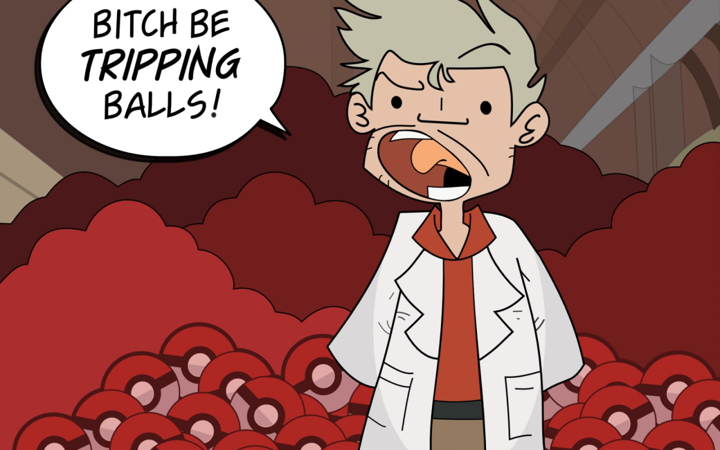 balls, Poke Balls, x, anime, hd, pokemon, art, poke, professor, 720P, oak, HD Wallpaper