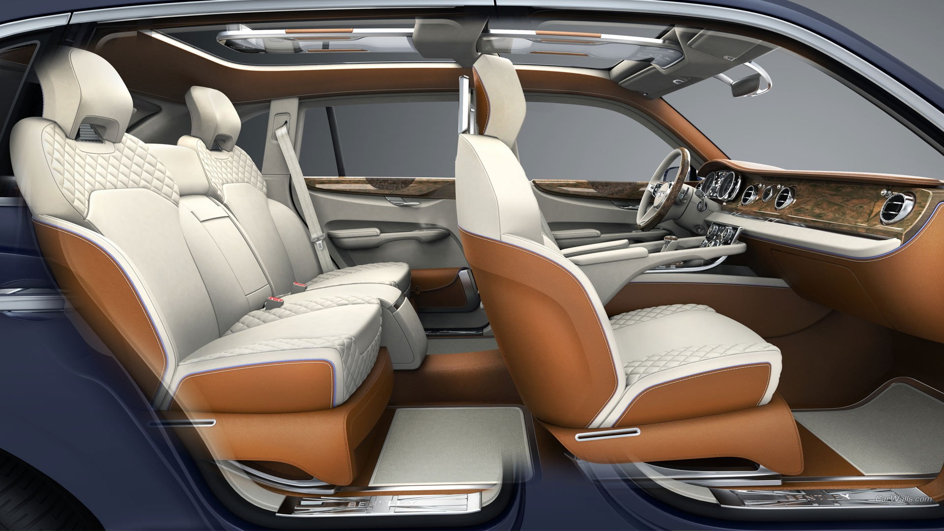 car, Bentley XP9, car interior, 1080P, Bentley, vehicle, HD Wallpaper