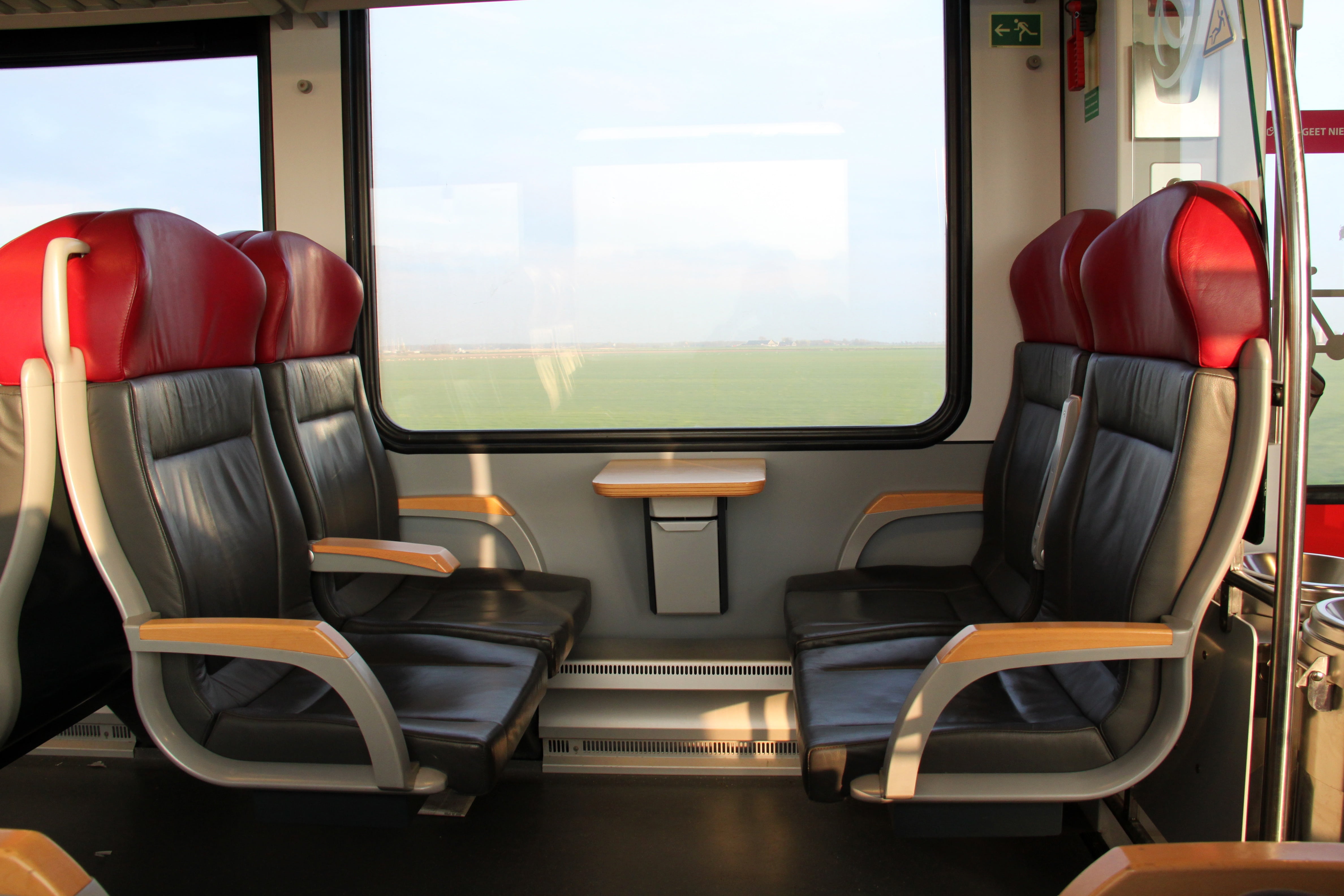 mode of transportation, seating, seat, first class, transportation, vehicle seat, train - vehicle, transparent, train, travel, window, day, indoors, chair, HD Wallpaper