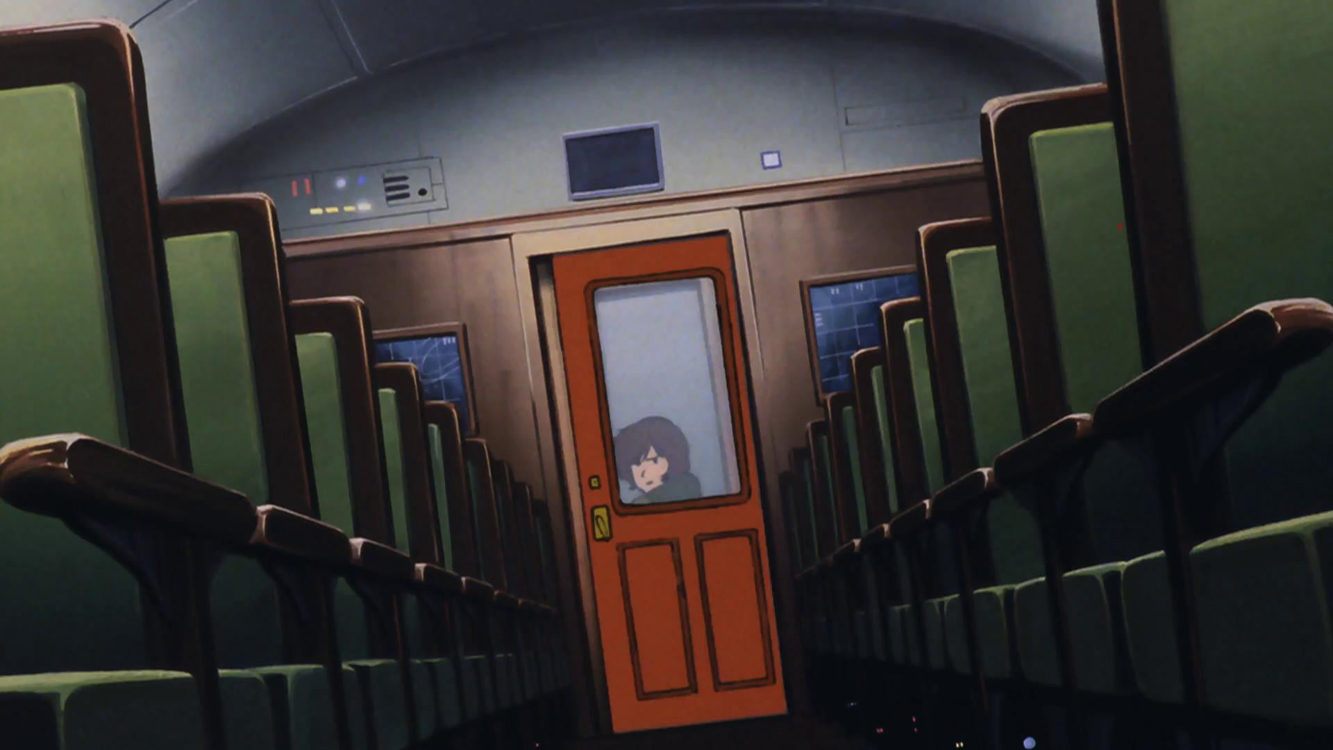 public transportation, indoors, architecture, Tetsuro Hoshino, subway train, travel, vehicle interior, chair, Leiji Matsumoto, seat, journey, railing, rail transportation, HD Wallpaper