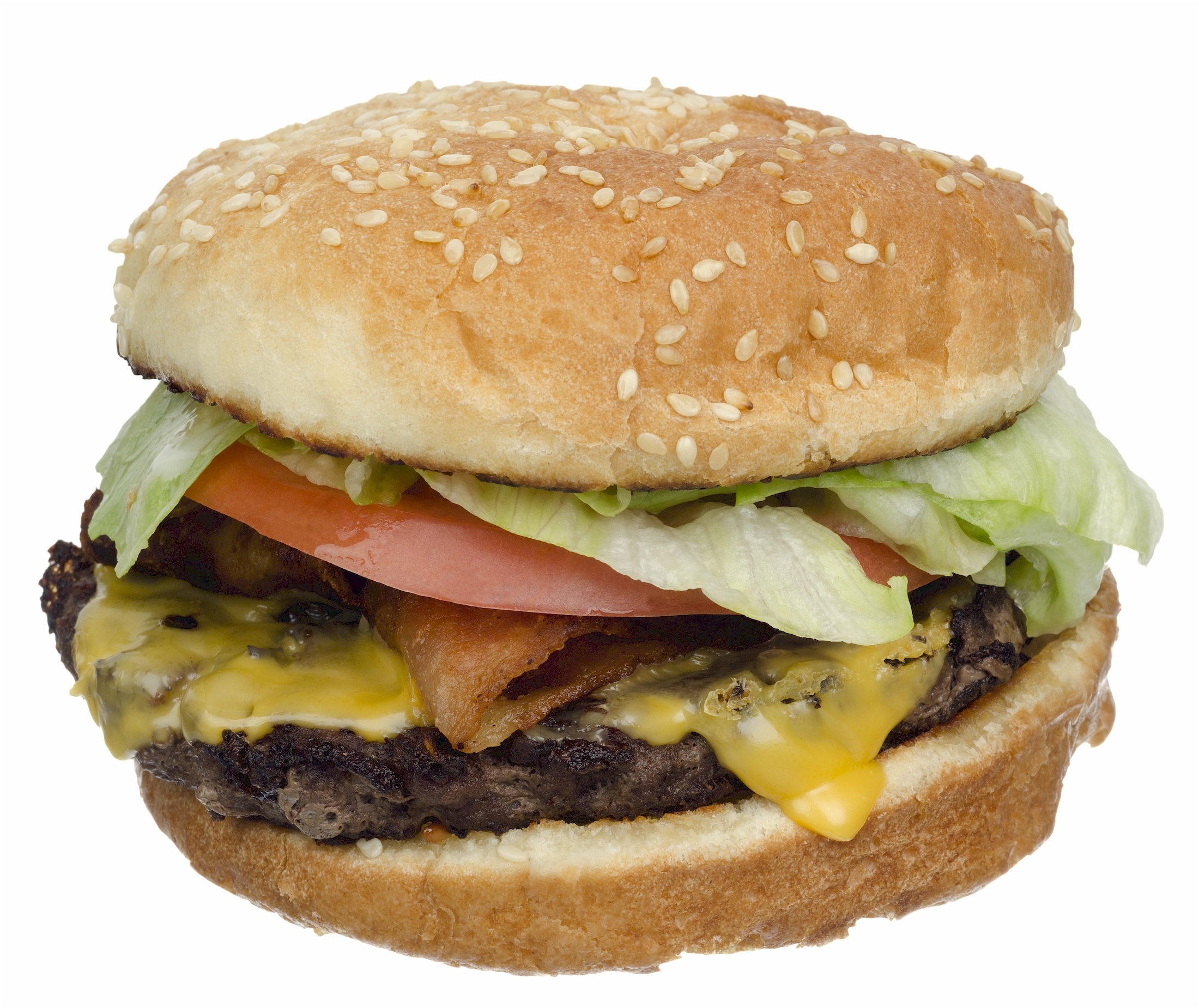 lettuce, beef, grilled, still life, food, relish, temptation, take out food, sesame seed, patty, cheeseburger, no people, diner, studio shot, close-up, HD Wallpaper