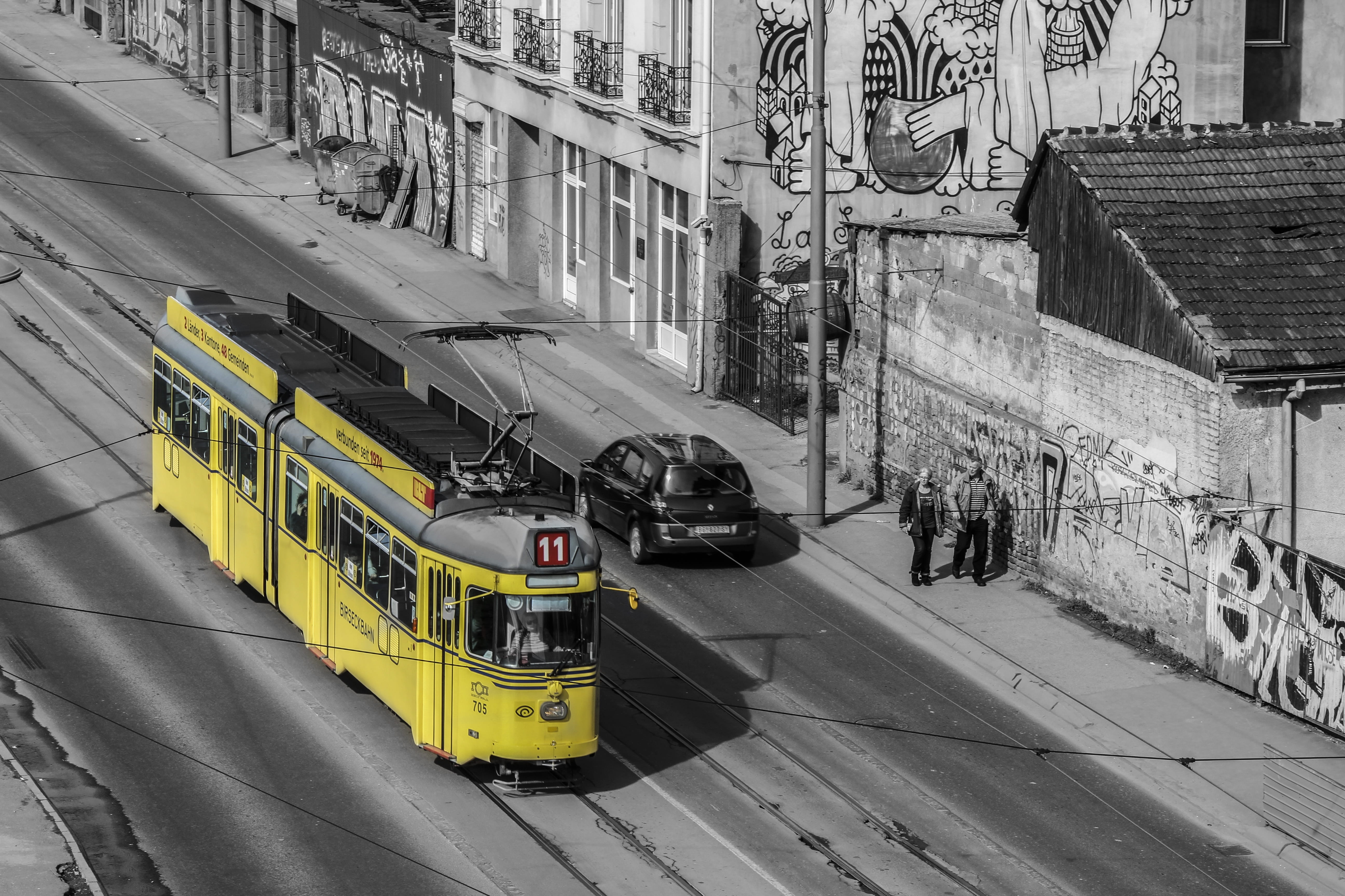 public, industrial, outdoors, serbia, track, transport, way, city, belgrade, railroad track, metro, traffic, rail transportation, color, car, speed, on the move, HD Wallpaper