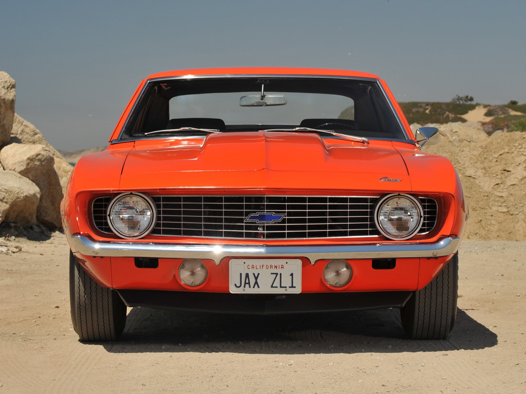 muscle, zl 1, camaro, chevrolet, classic, 1969, 1080P, HD Wallpaper
