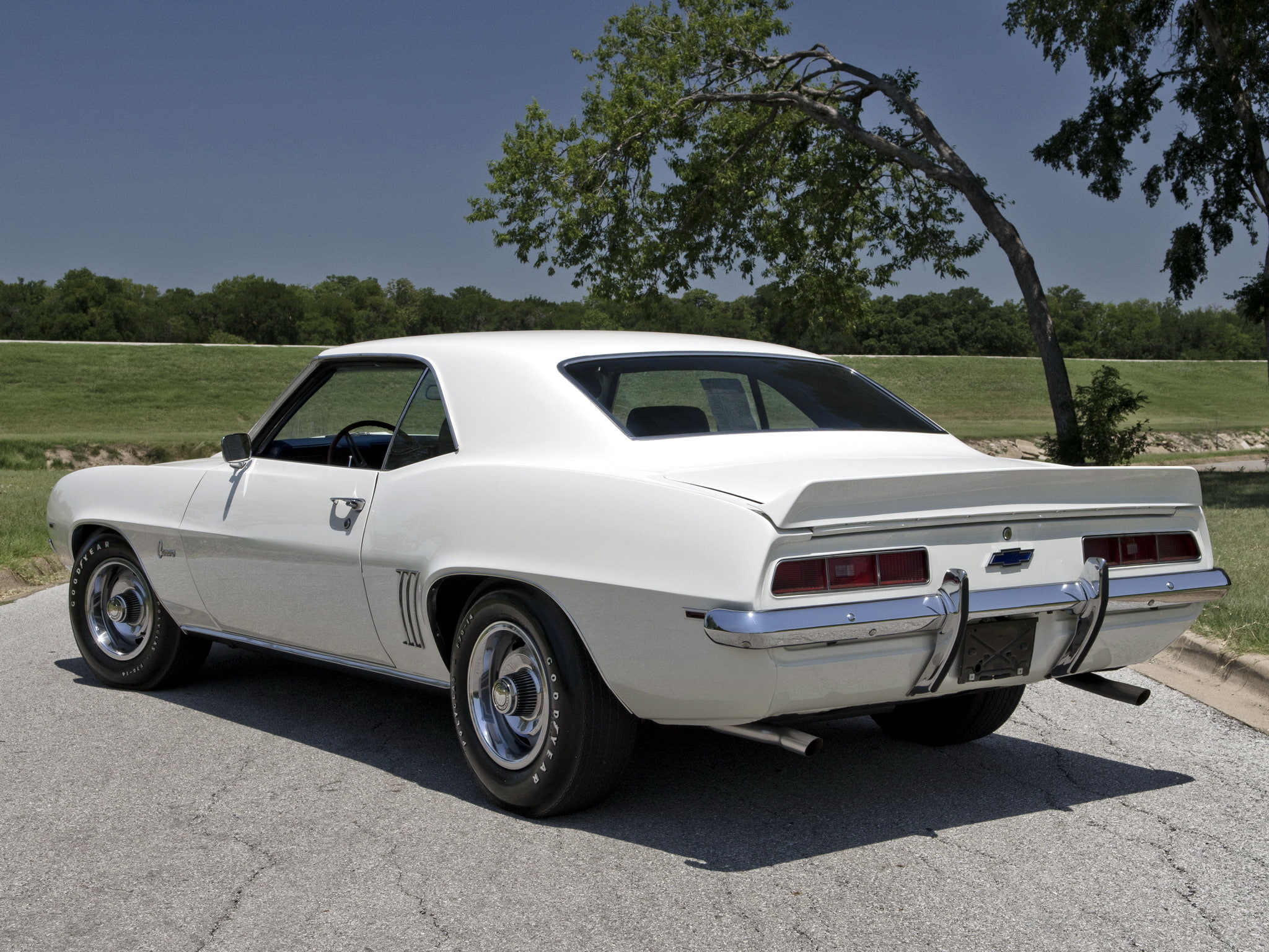 camaro, zl 1, chevrolet, muscle, 1969, 1080P, classic, HD Wallpaper