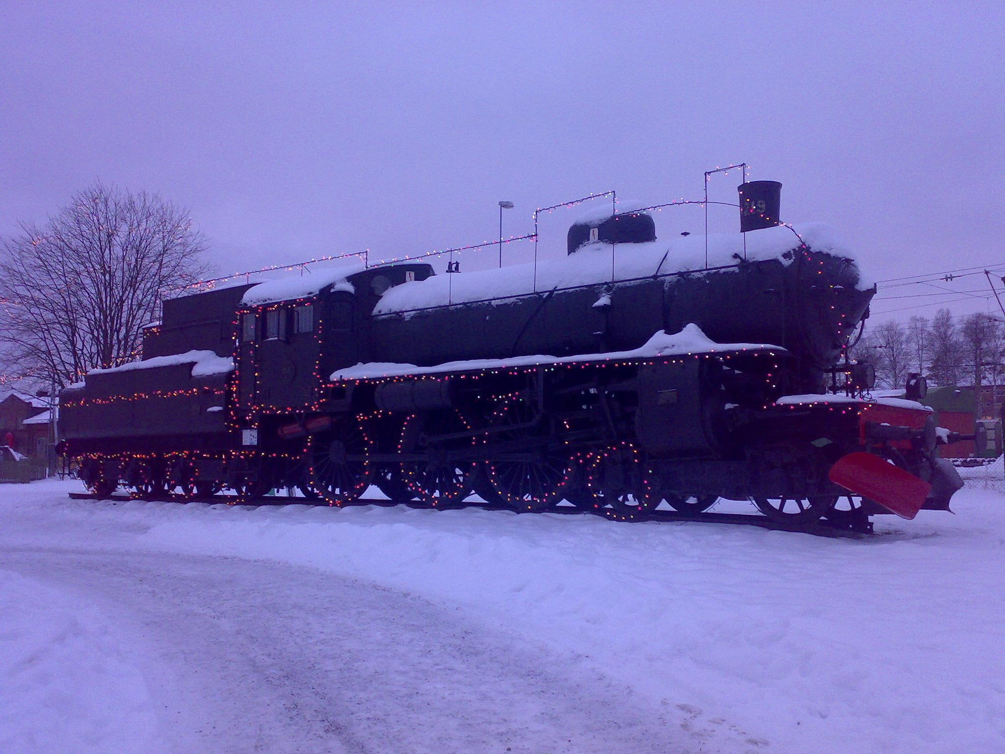 mas, lights, 1080P, christmas, x, black, 3d and abstract, winter, train, HD Wallpaper