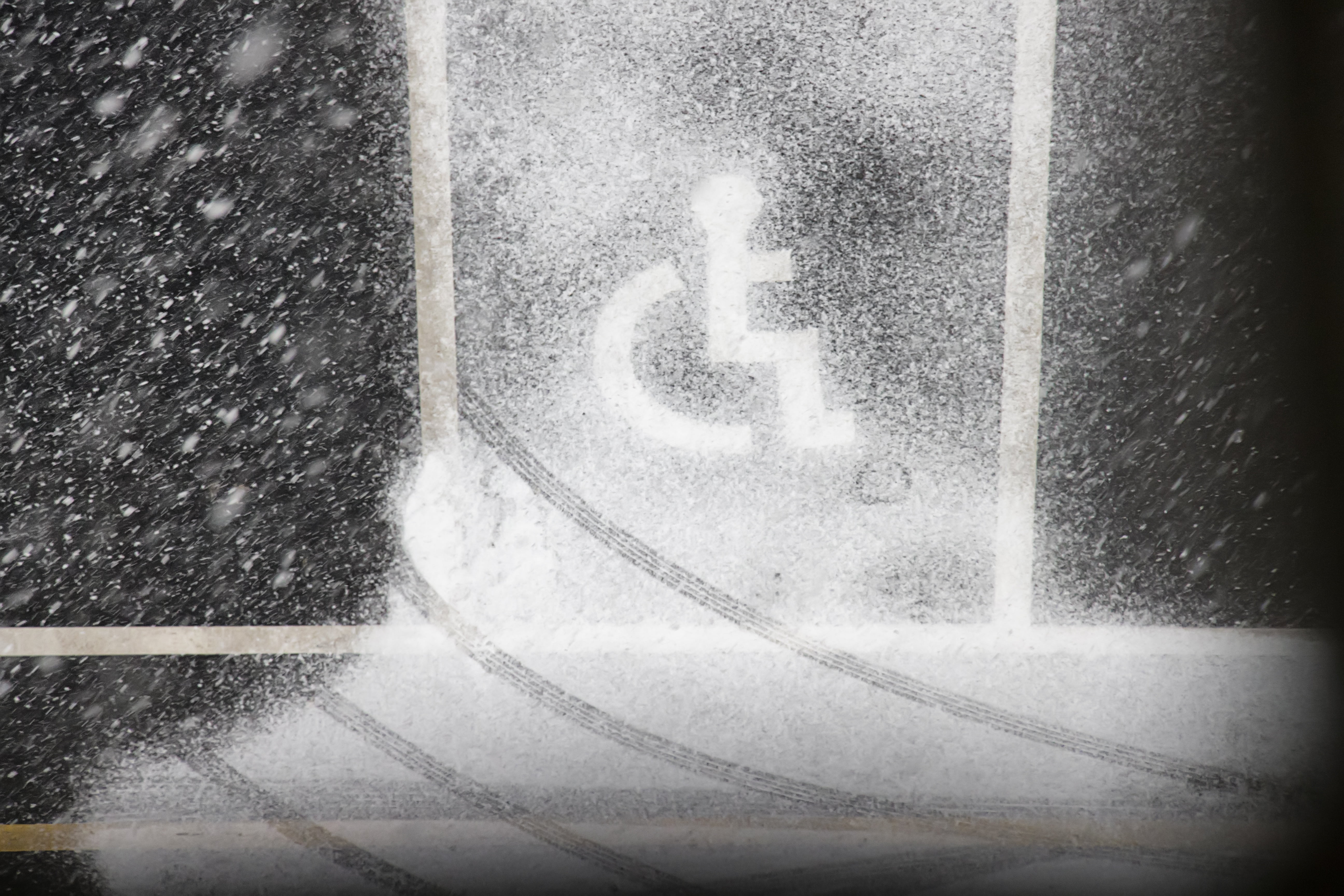 winter, life, veranda, in the cold, persons with disabilities, hospital, transportation, background, safety, cold temperature, logo, glass - material, outdoors, HD Wallpaper
