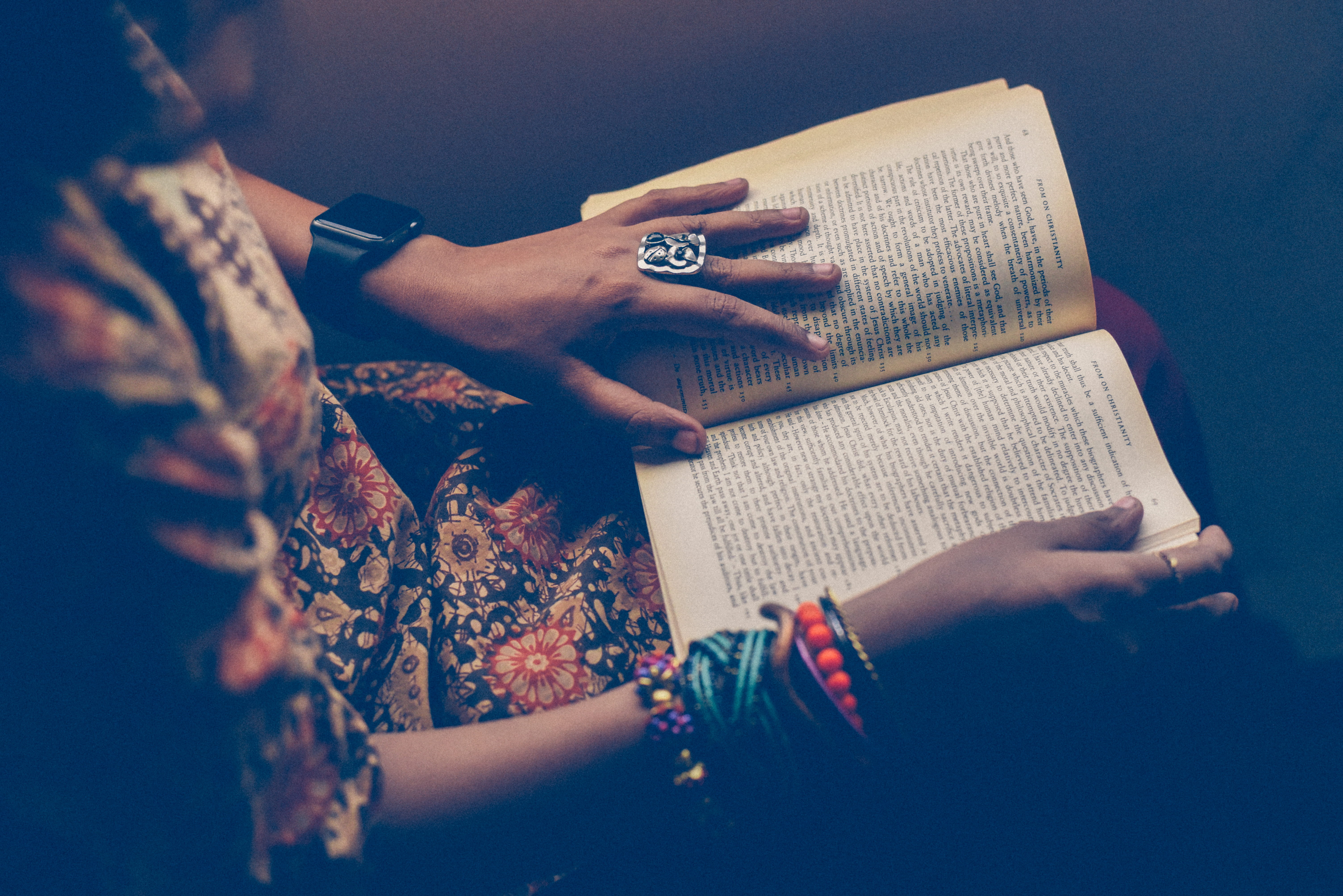 people, student, nail polish, jewelry, book, reading, indoors, men, ring, only women, nail, Woman Reading, education, holding, publication, woman, midsection, HD Wallpaper