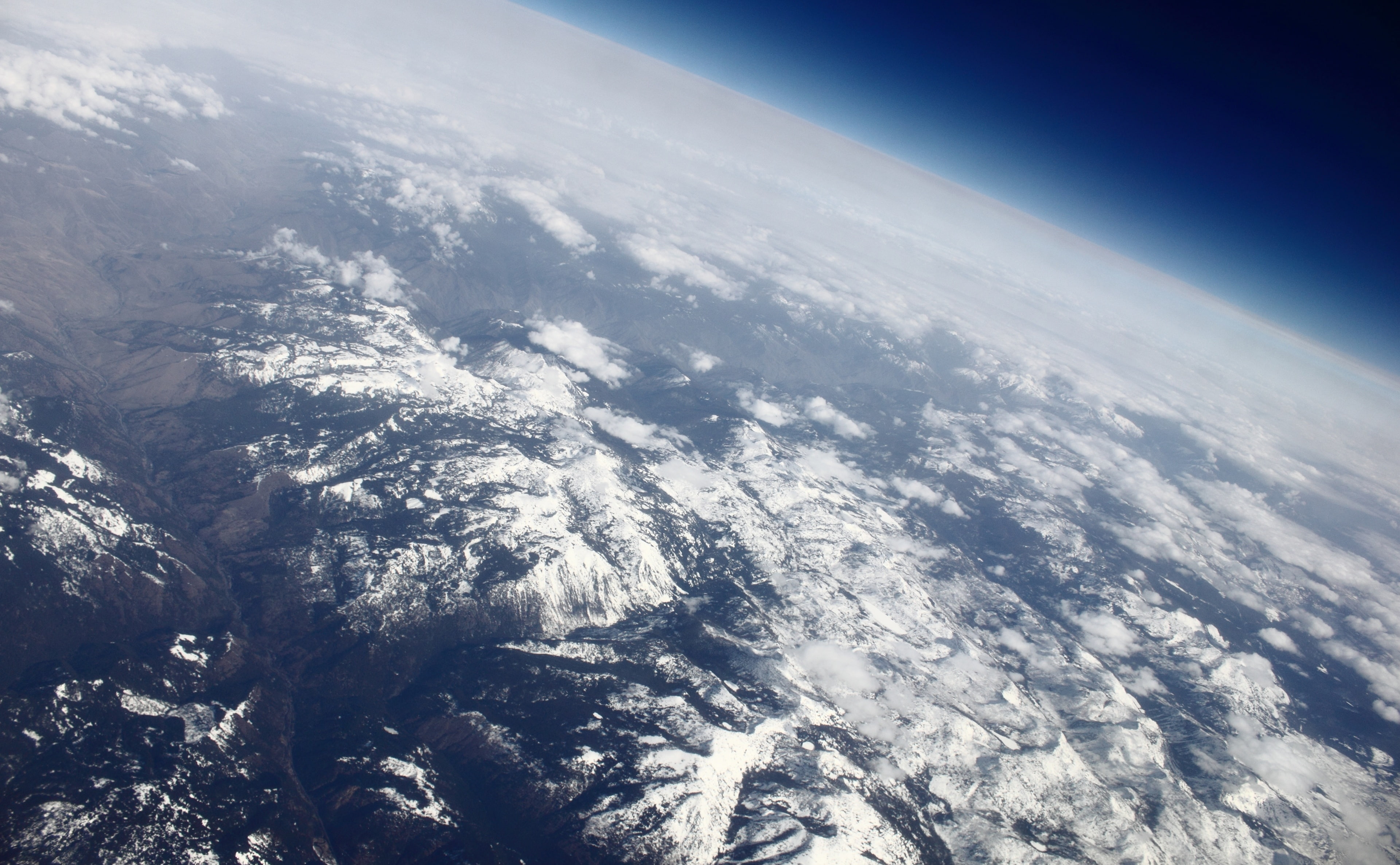 wyoming, physical geography, planet earth, sky, tranquility, above, rocky mountains, scenics - nature, tranquil scene, cloud - sky, montana, outdoors, landscape, HD Wallpaper