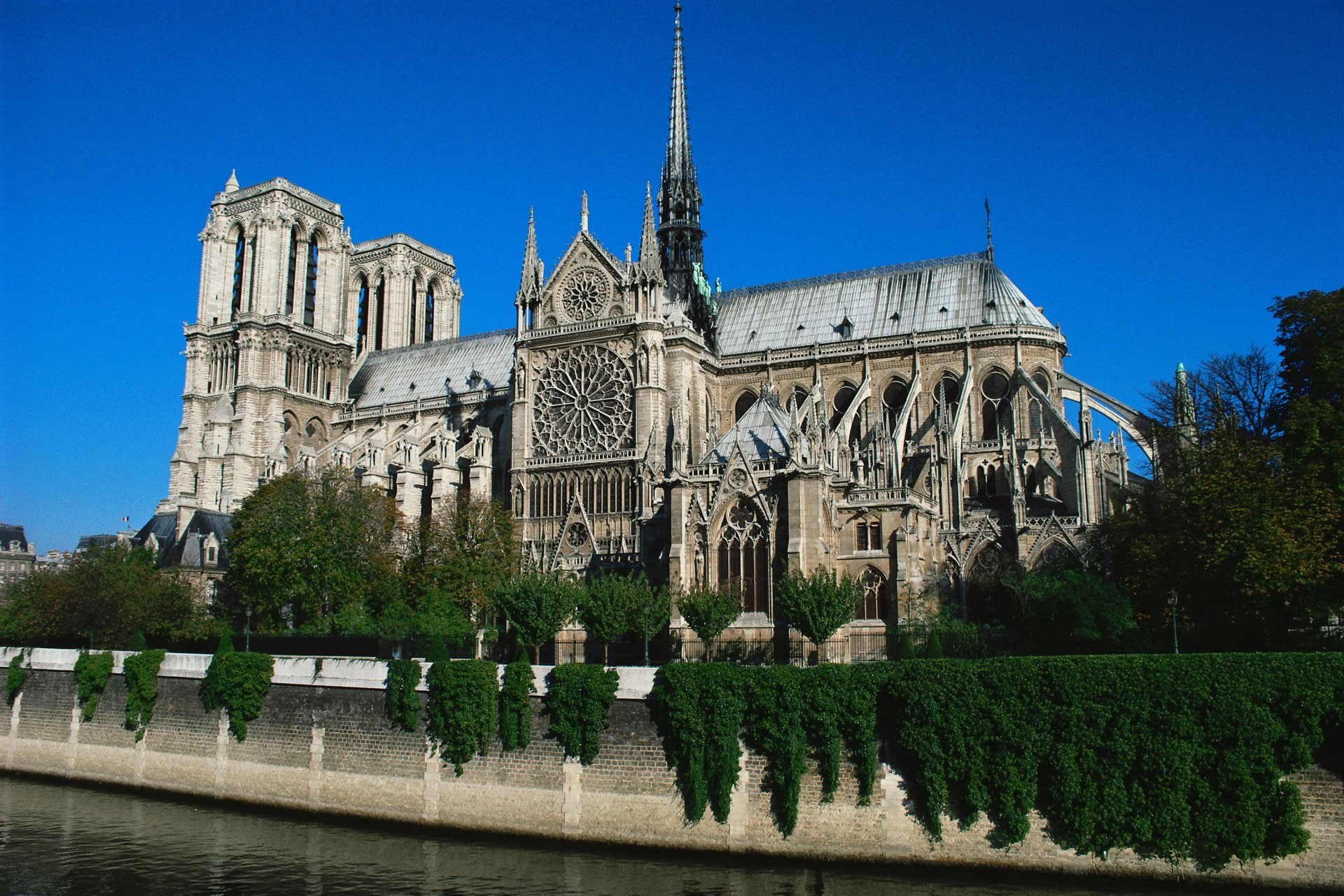 1080P, Cathedrals, Notre-Dame de Paris, HD Wallpaper
