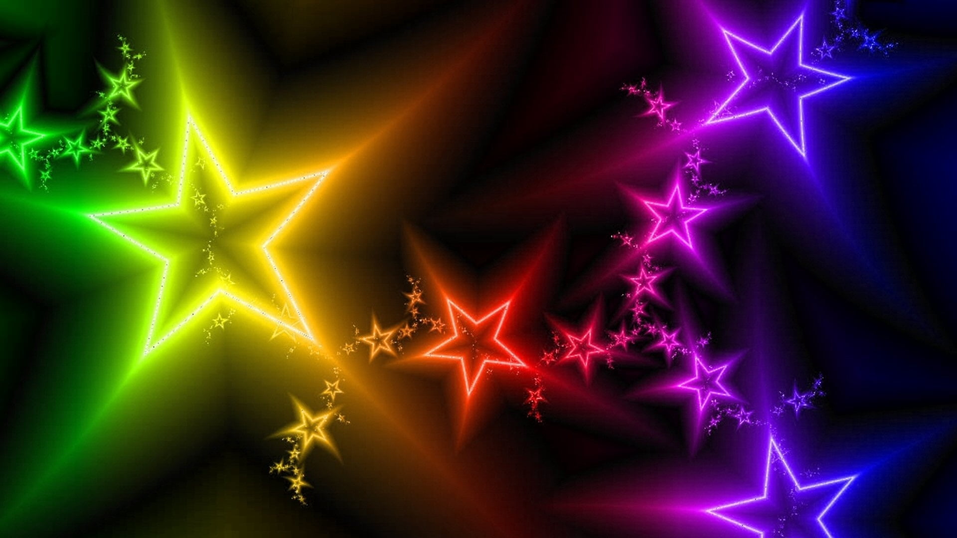 pattern, laser, glowing, holiday, bright, digitally Generated Image, no people, multi Colored, decoration, star Shape, christmas, illuminated, red, abstract, HD Wallpaper