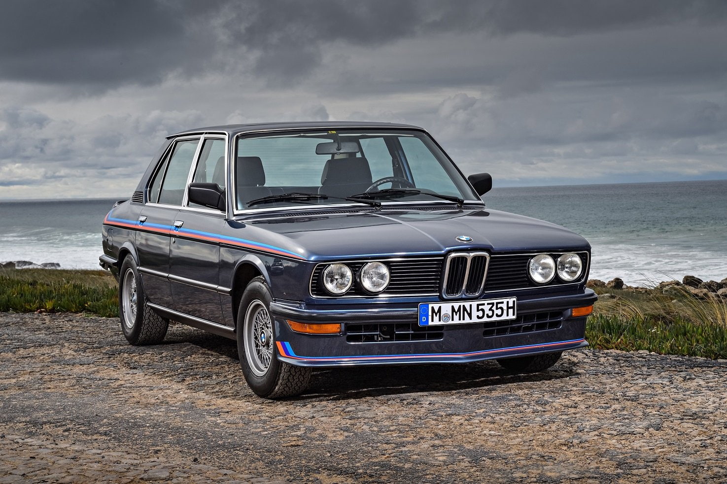 720P, (e12), bmw, cars, m535i, 1980, sedan, HD Wallpaper
