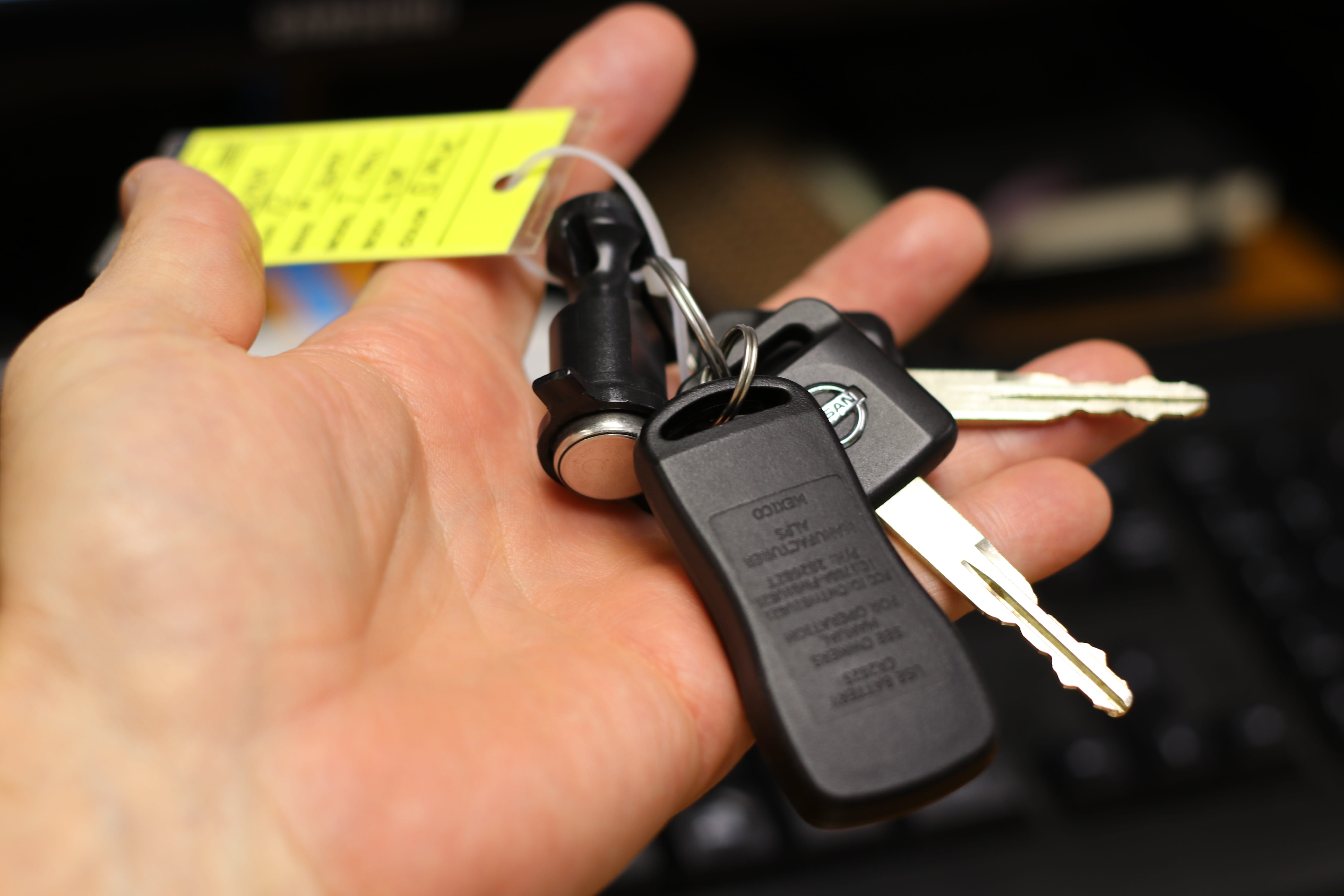 keys, human hand, personal perspective, car keys, focus on foreground, finger, body part, close-up, transportation, hand, human finger, occupation, car, HD Wallpaper