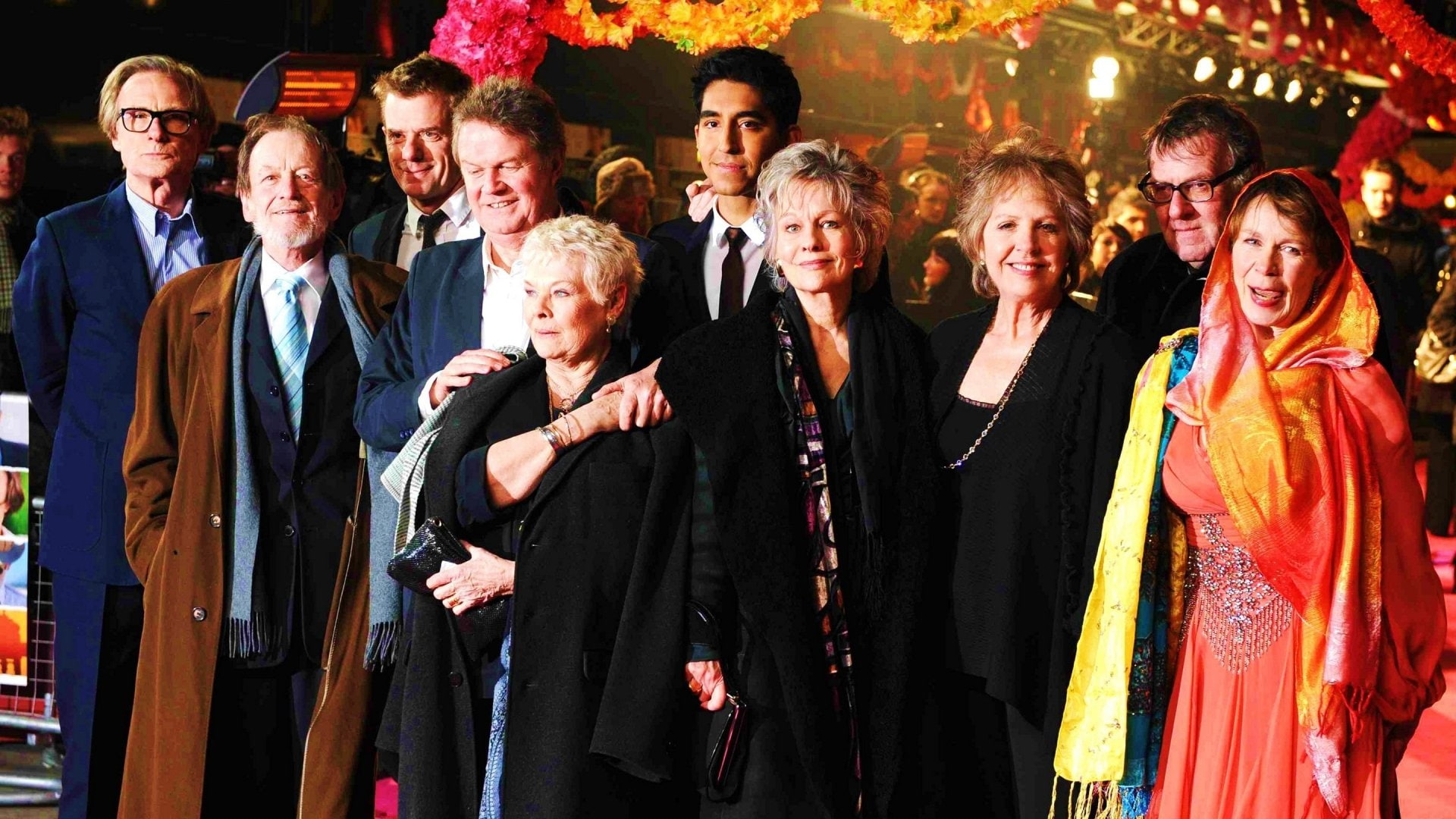 Maggie Smith, Dev Patel, 1080P, Judi Dench, Movie, The Second Best Exotic Marigold Hotel, HD Wallpaper