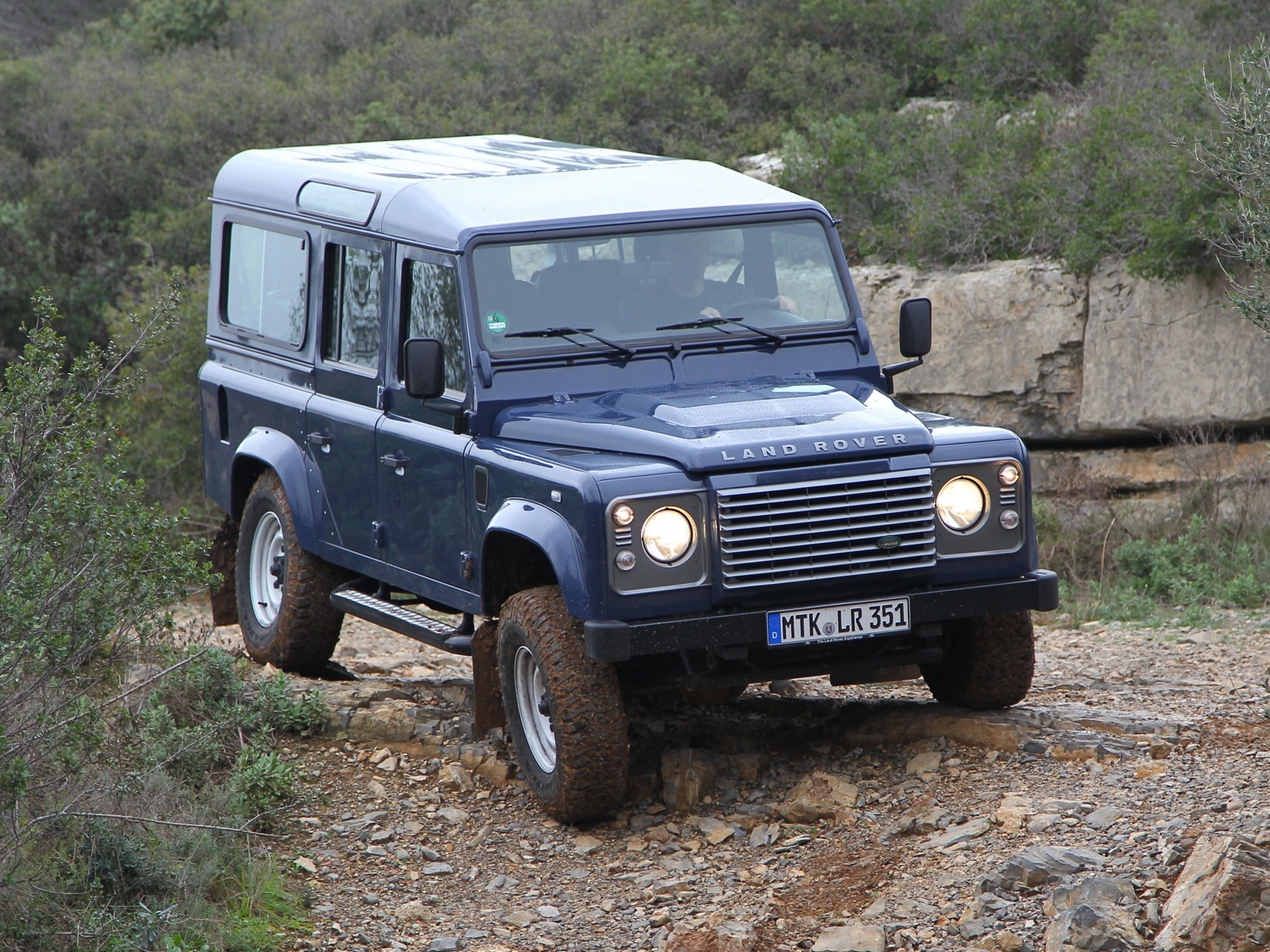 suv, eu spec, 2007, rover, 1080P, stationwagon, 110, land, 4x4, defender, HD Wallpaper